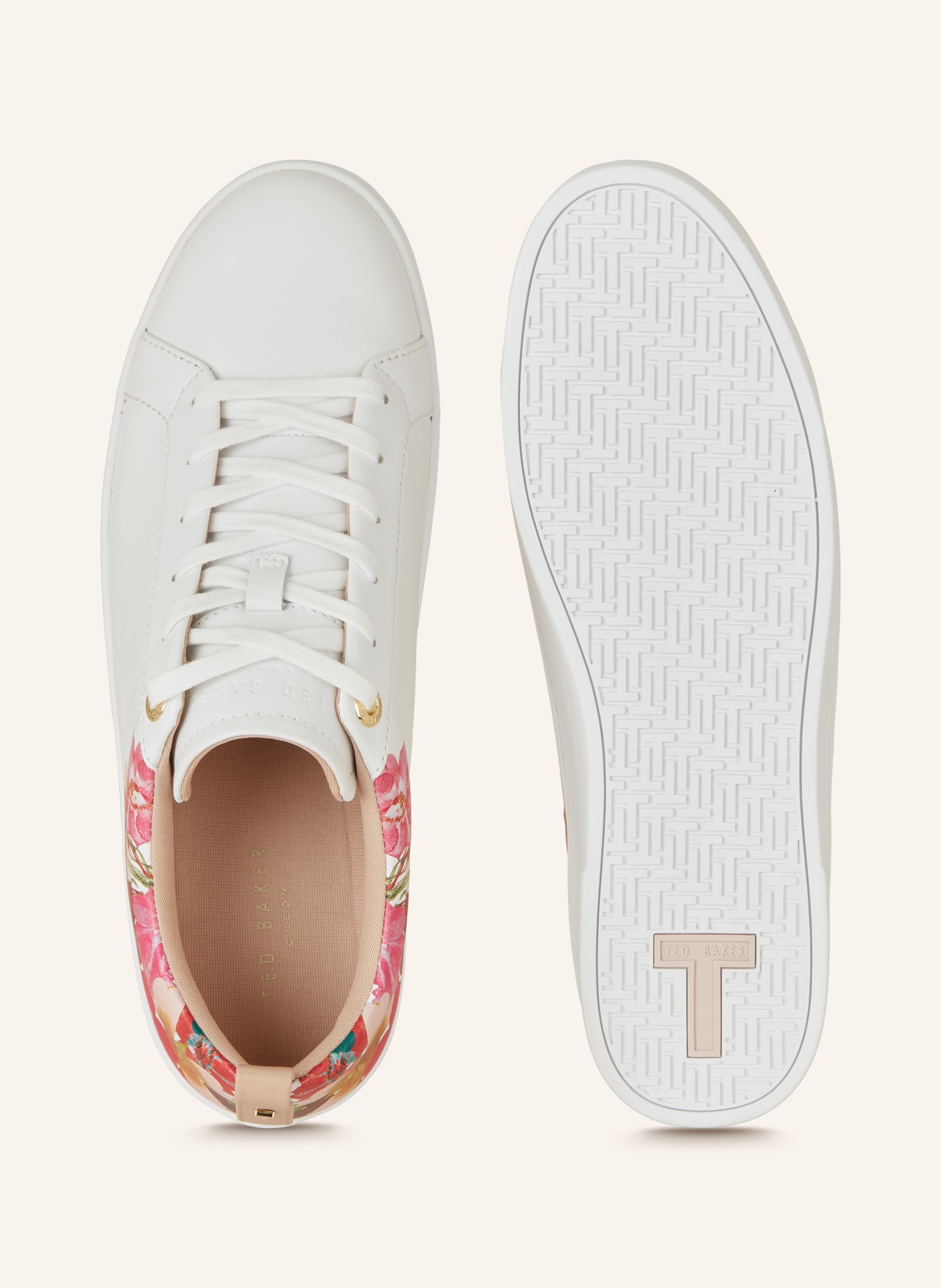 TED BAKER Sneakers ALISSN, Color: WHITE/ PINK (Image 5)