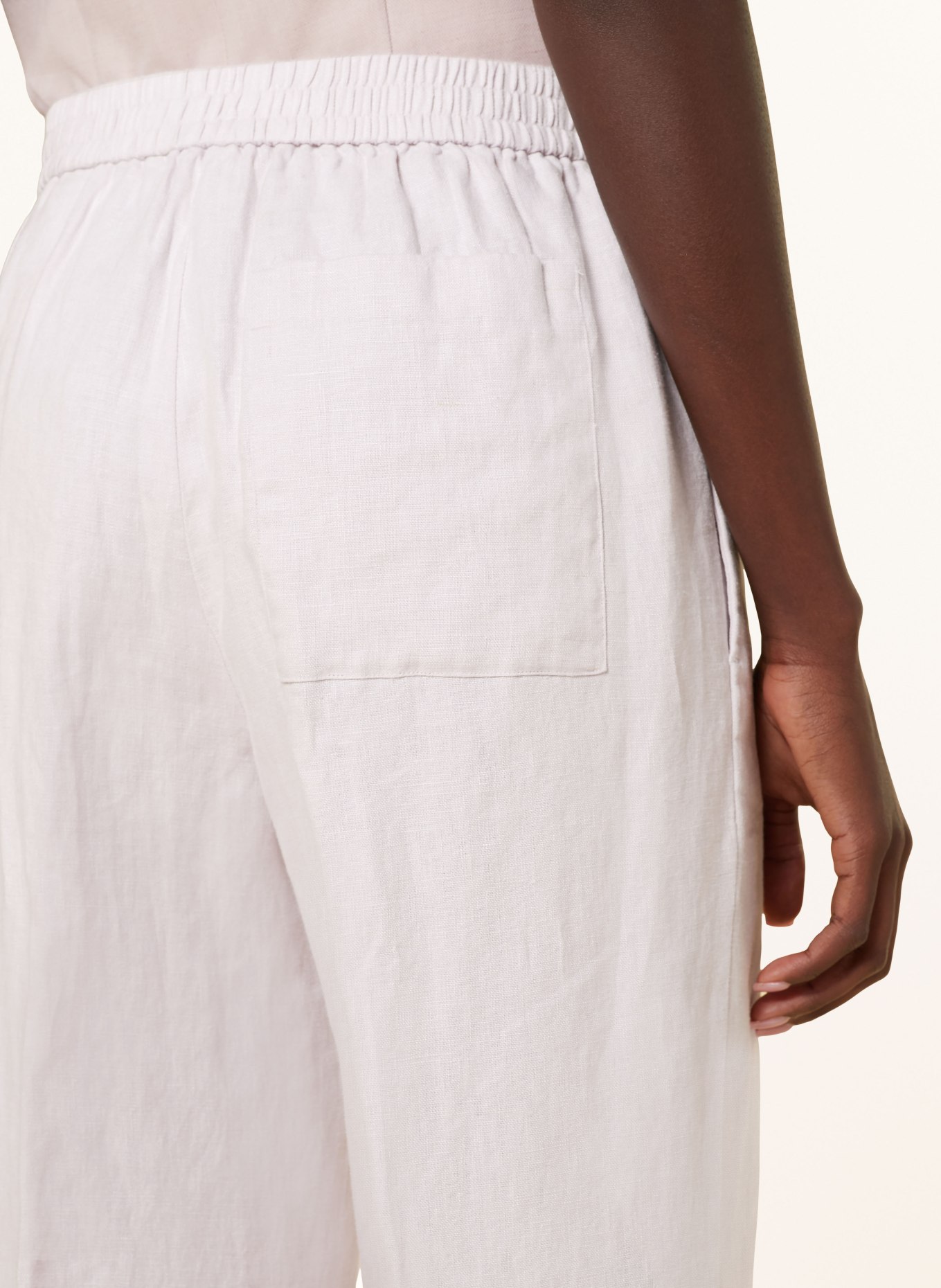 COS Linen trousers, Color: LIGHT PURPLE (Image 5)
