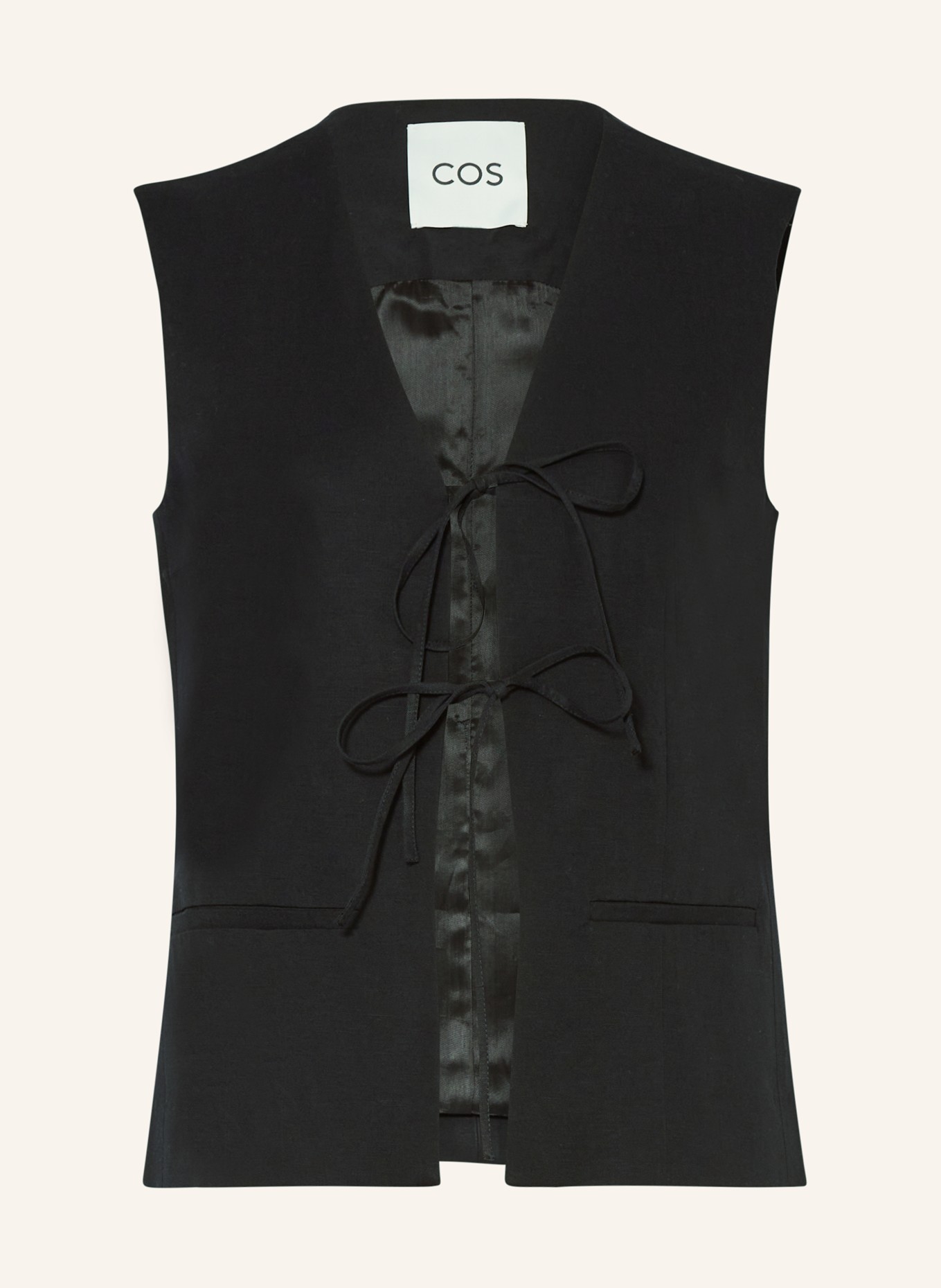 COS Blazer vest, Color: BLACK (Image 1)