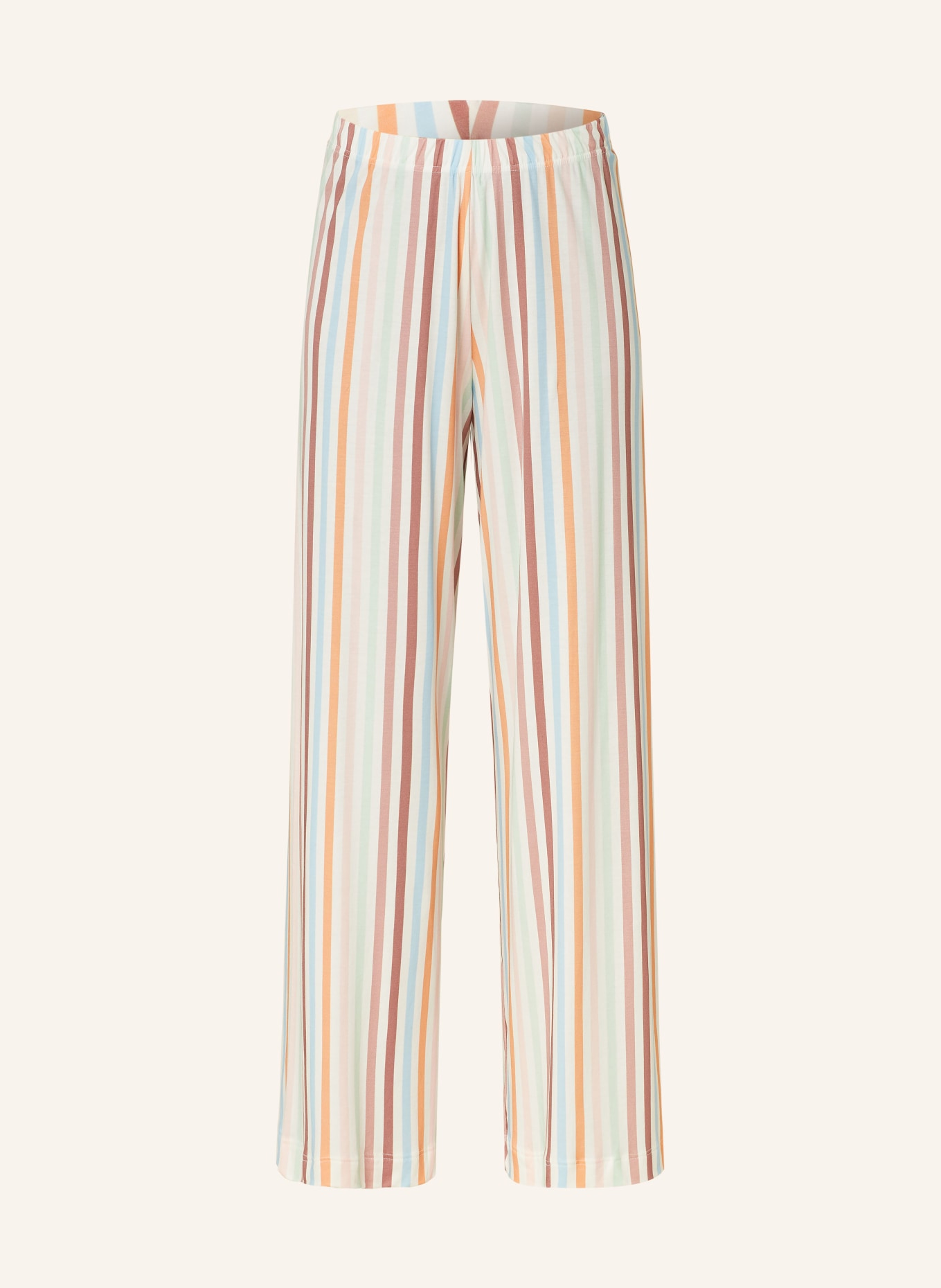 mey Pajama pants series IMILIA, Color: WHITE/ LIGHT BLUE/ PINK (Image 1)