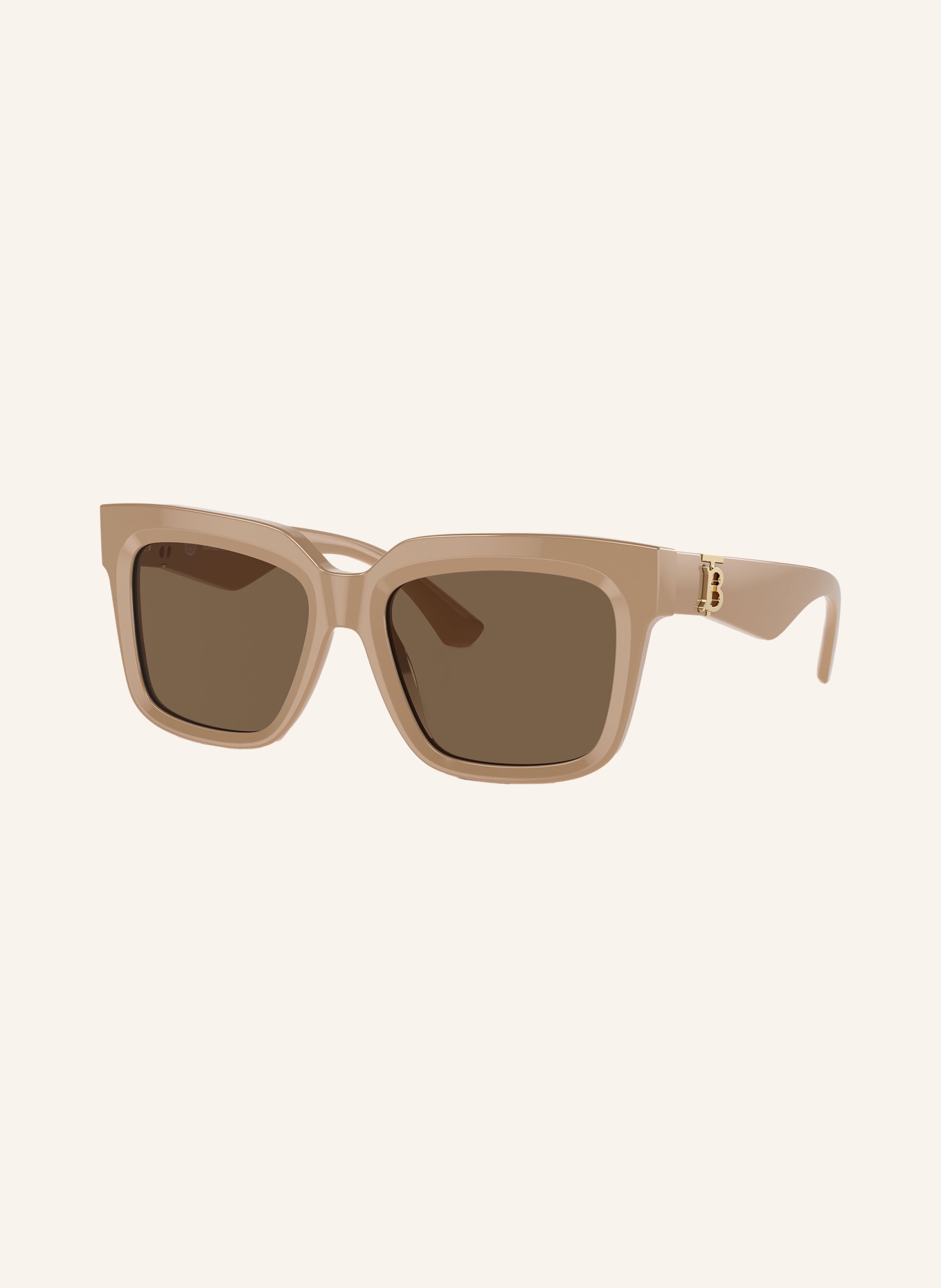 BURBERRY Sonnenbrille BE4419, Farbe: 399073 - BEIGE/ DUNKELBRAUN (Bild 1)