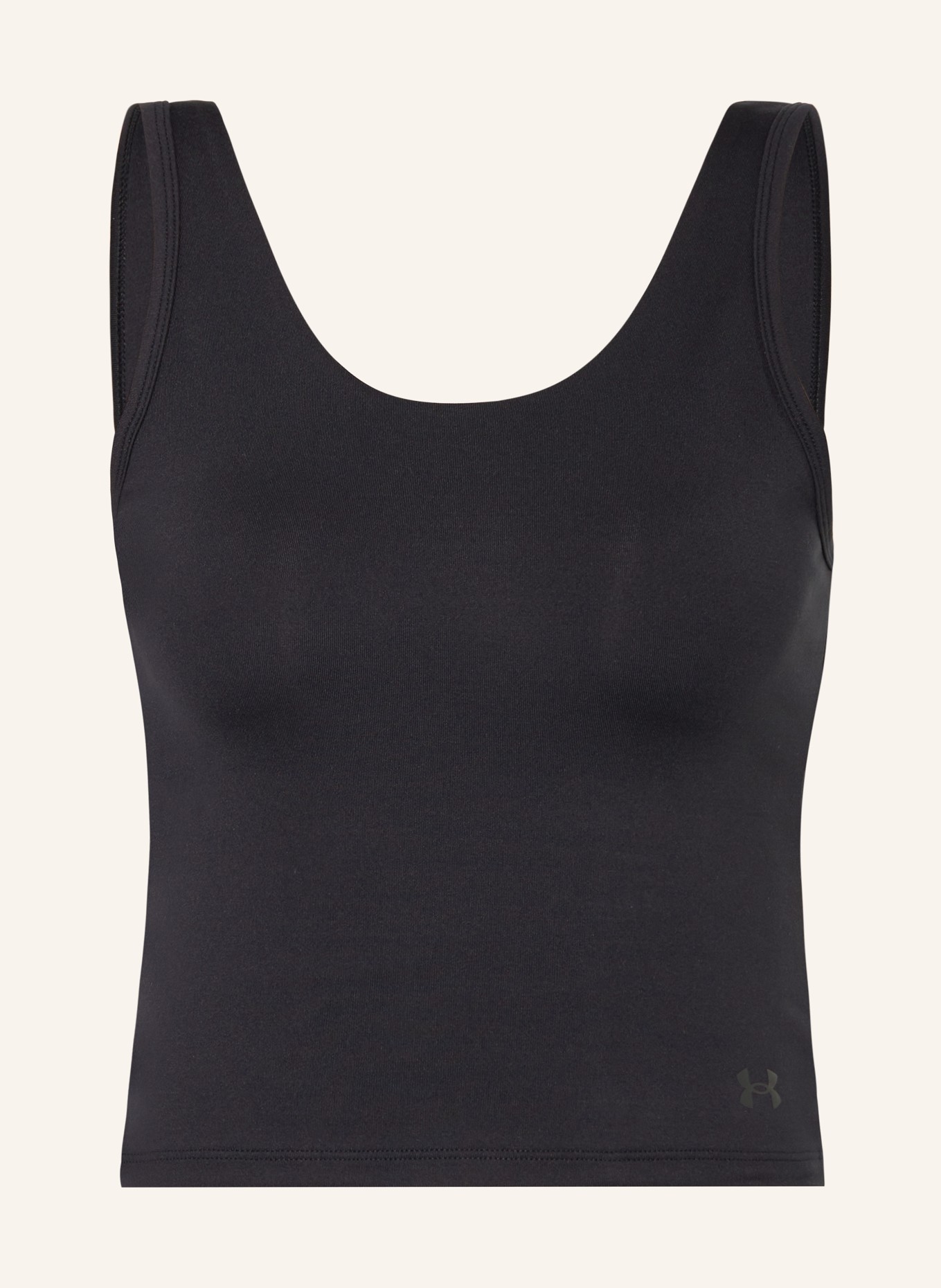 UNDER ARMOUR Cropped-Top MOTION, Farbe: SCHWARZ (Bild 1)