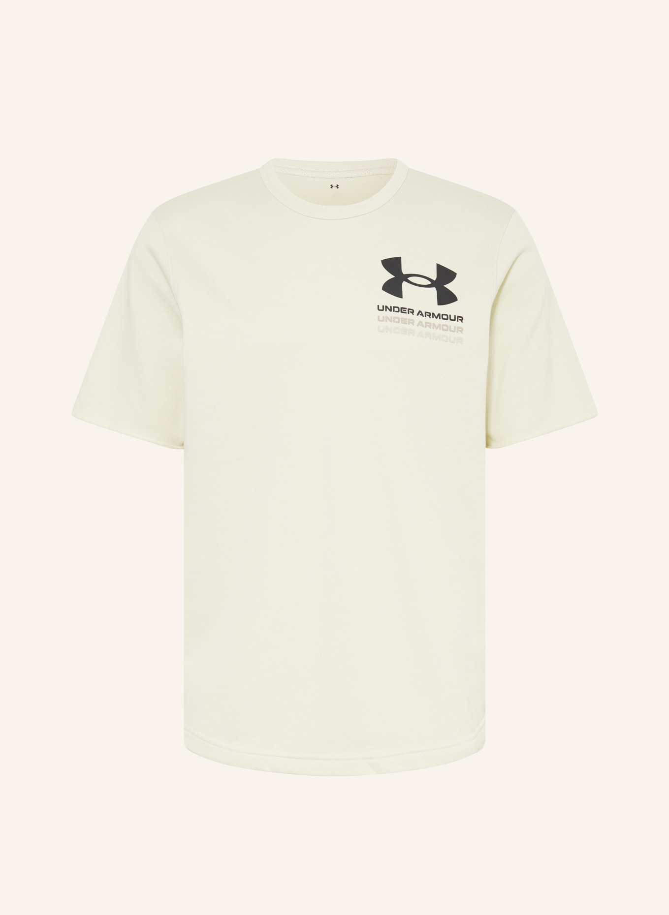 UNDER ARMOUR T-shirt UA RIVAL, Color: LIGHT GREEN (Image 1)