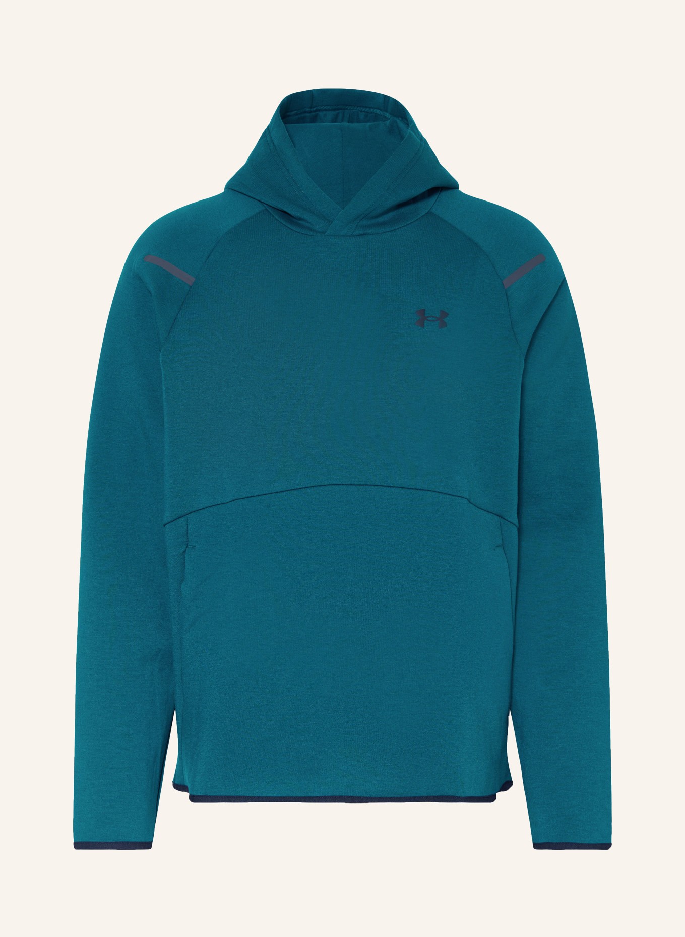 UNDER ARMOUR Hoodie UNSTOPPABLE, Color: TEAL (Image 1)