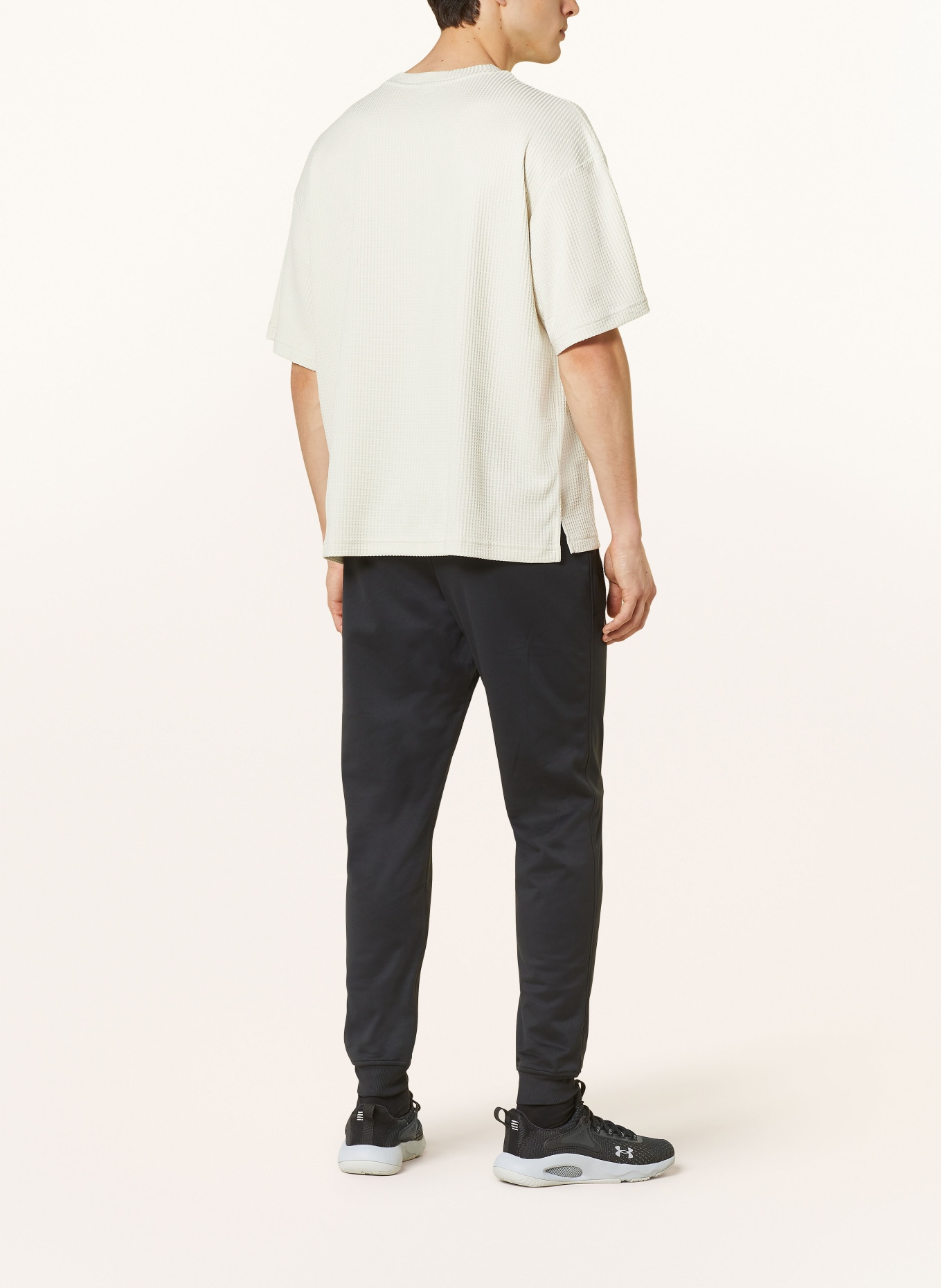 UNDER ARMOUR Oversized-Shirt RIVAL, Farbe: BEIGE (Bild 3)