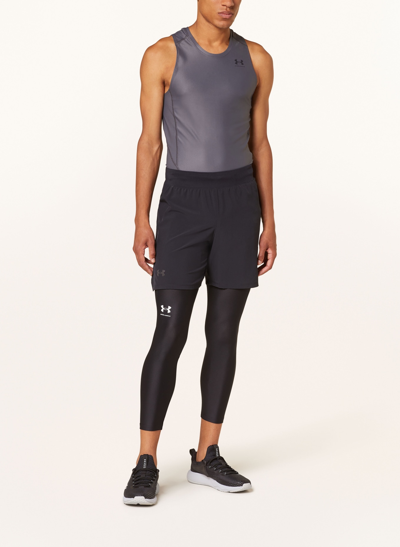 UNDER ARMOUR Running top UA ISO-CHILL, Color: GRAY (Image 2)