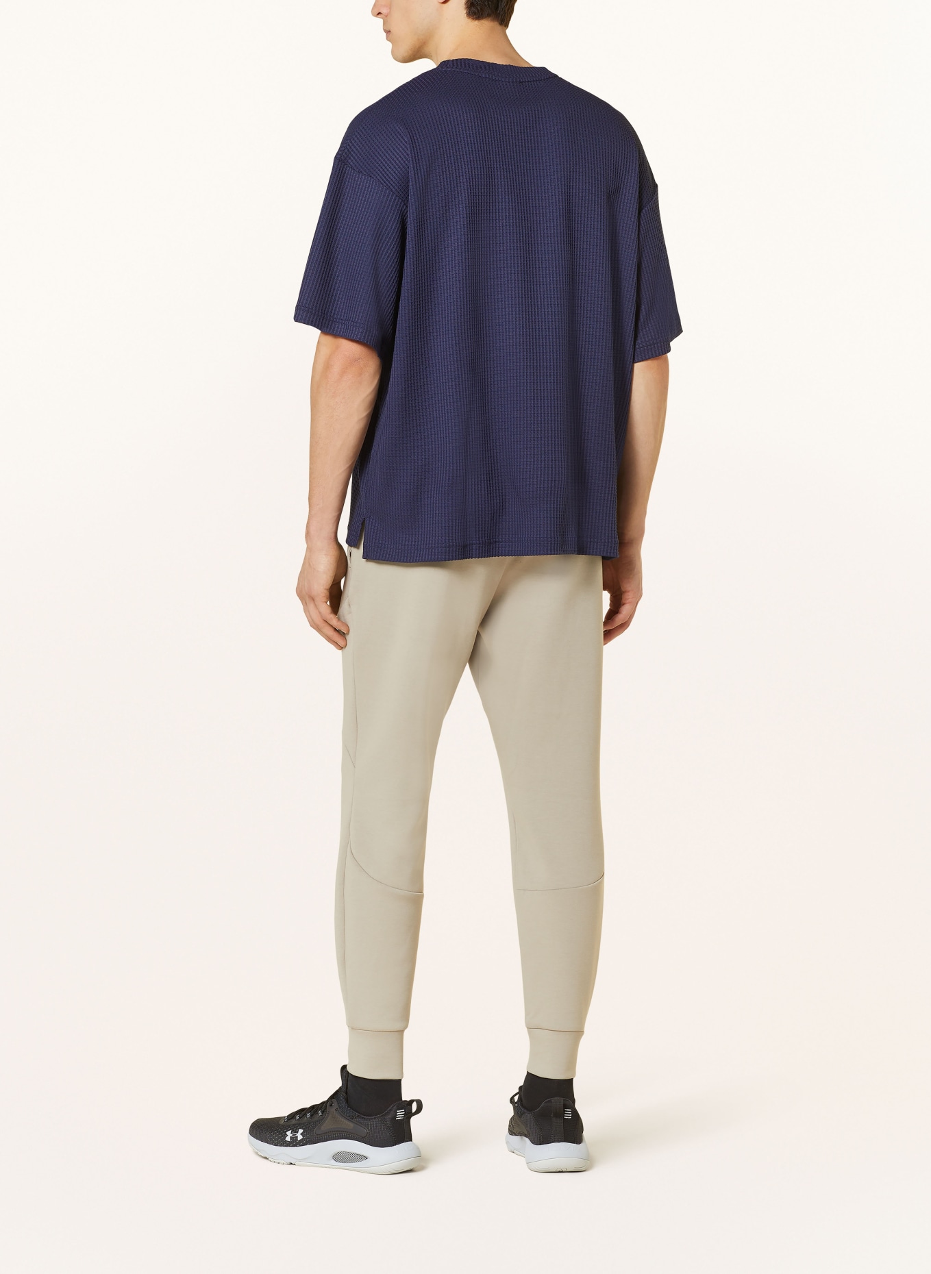 UNDER ARMOUR Oversized shirt RIVAL, Color: DARK BLUE (Image 3)