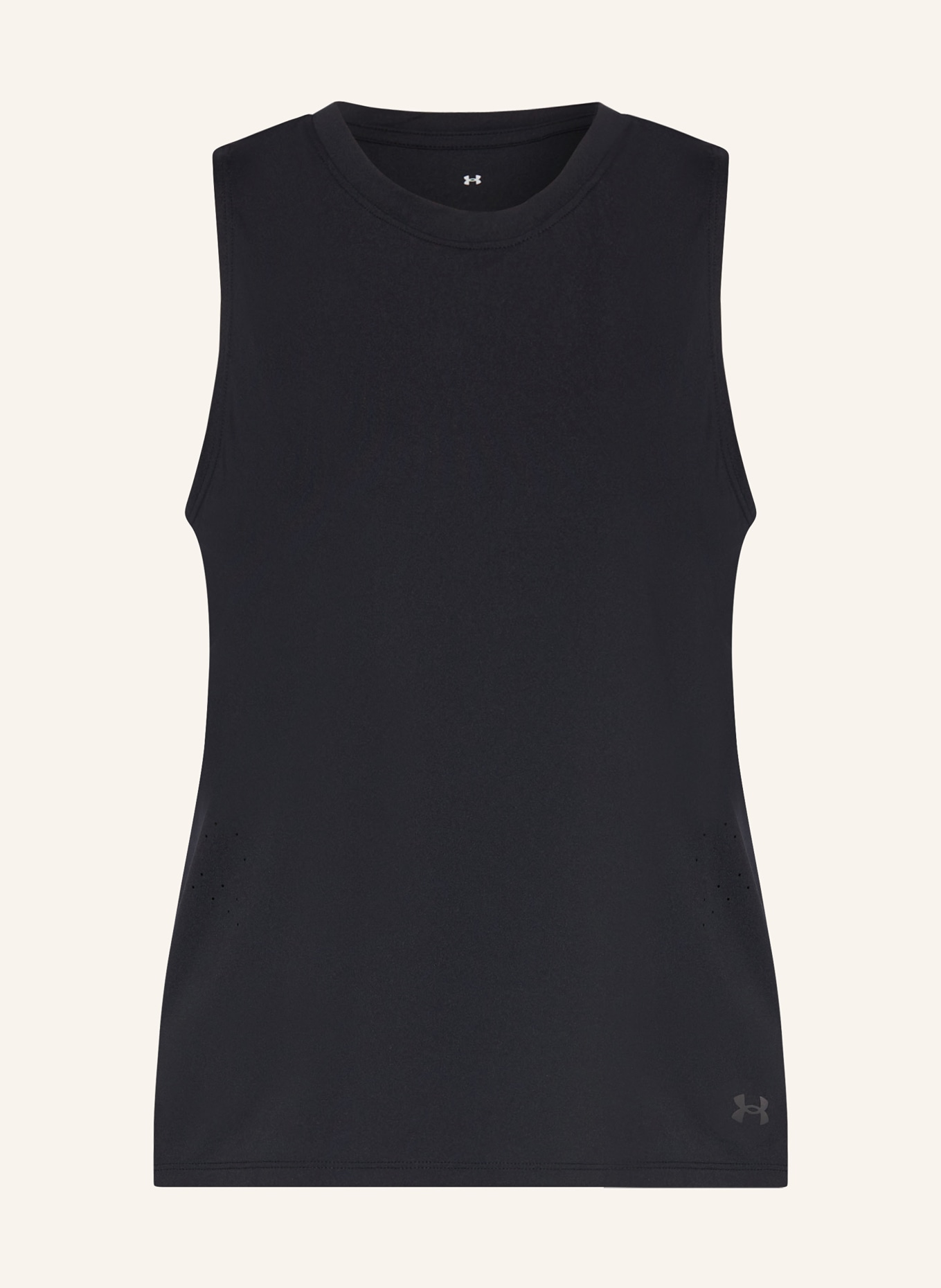 UNDER ARMOUR Running top LAUNCH ELITE, Color: BLACK (Image 1)