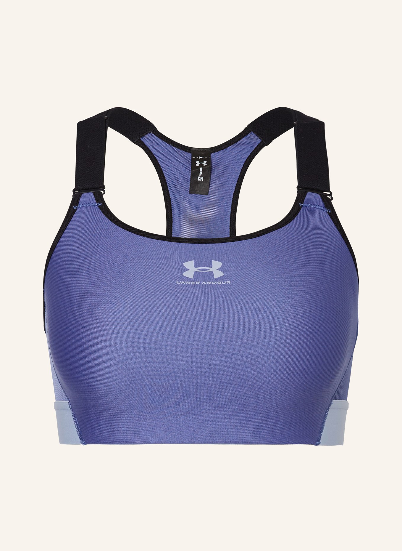 UNDER ARMOUR Sports bra AMOUR HIGH, Color: PURPLE (Image 1)
