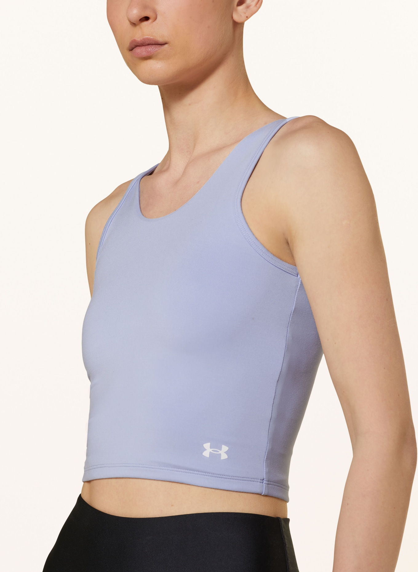 UNDER ARMOUR Cropped-Top UA MOTION, Farbe: HELLLILA (Bild 4)