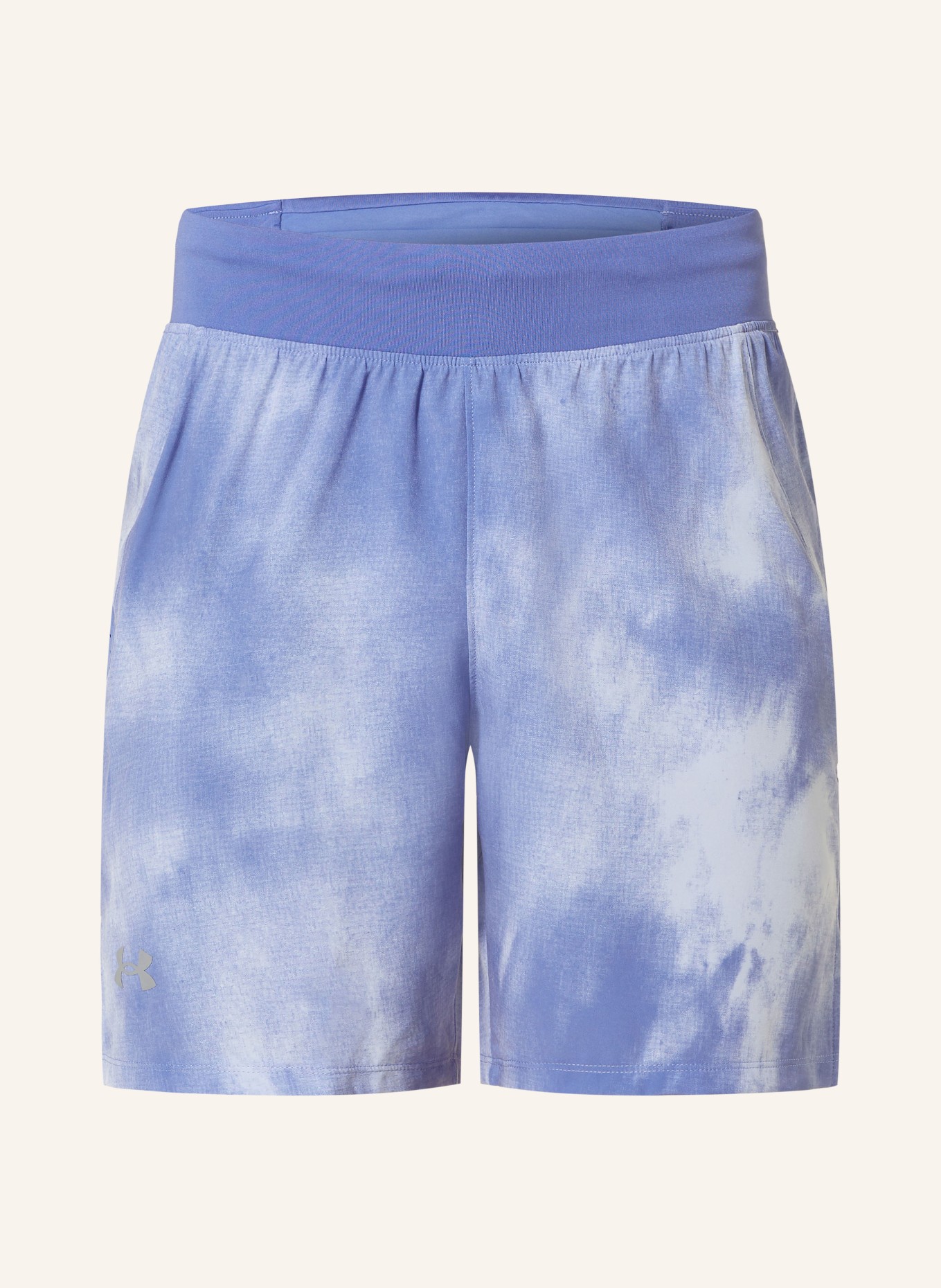 UNDER ARMOUR 2-in-1 running shorts LAUNCH ELITE, Color: BLUE (Image 1)
