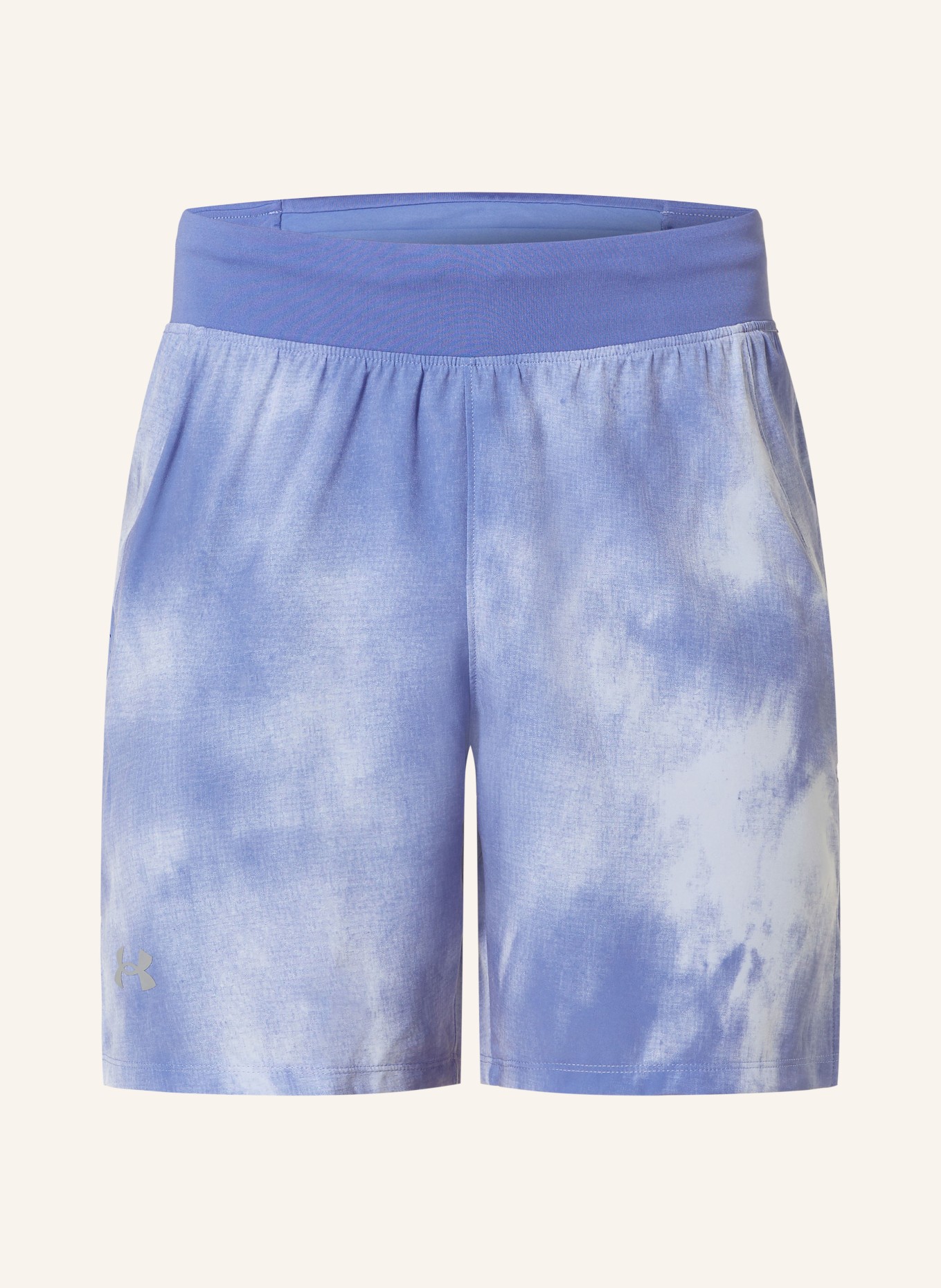 UNDER ARMOUR 2-in-1-Laufshorts LAUNCH ELITE, Farbe: BLAU (Bild 1)