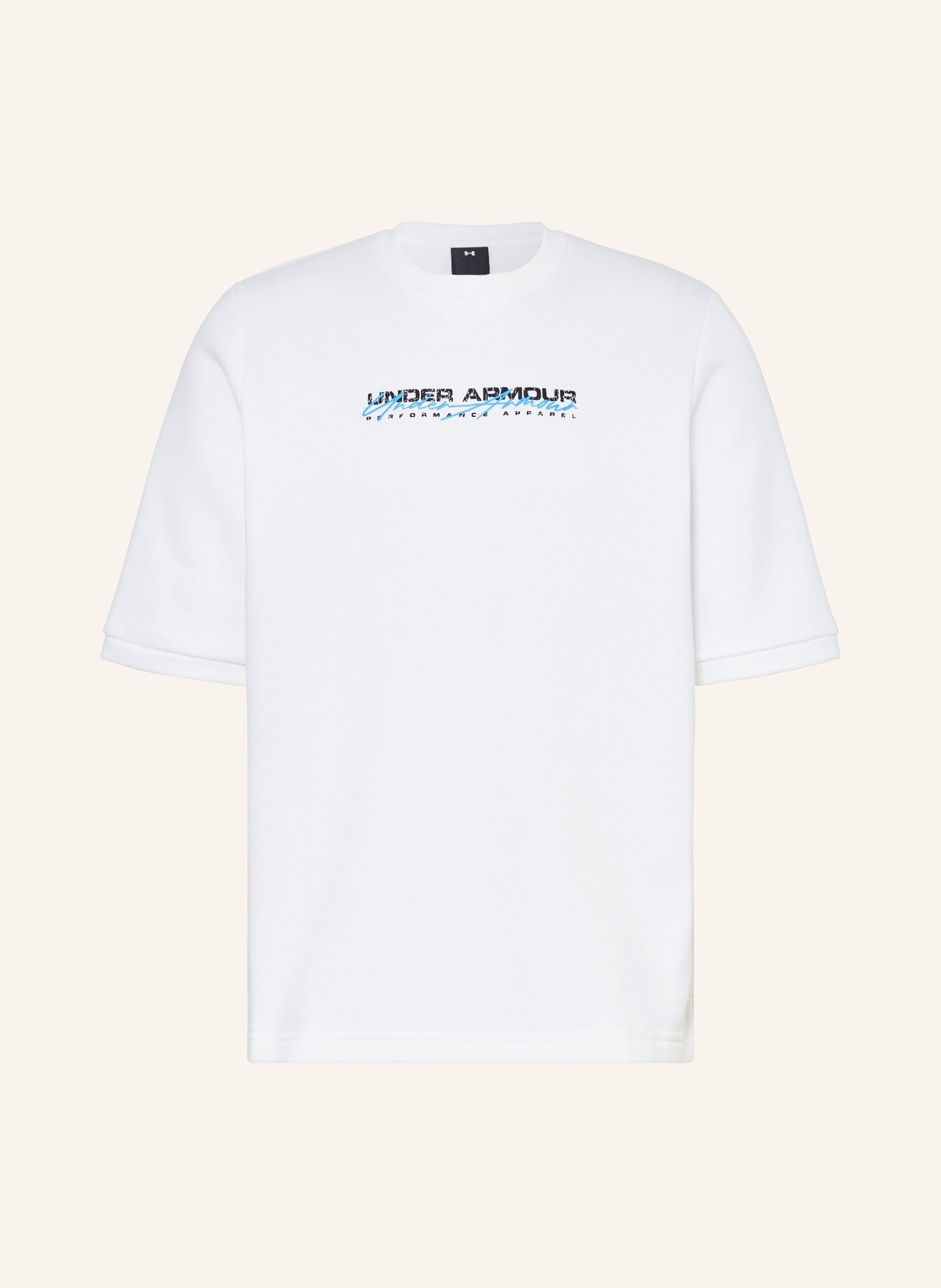 UNDER ARMOUR Sweatshirt UA ICON, Color: WHITE (Image 1)