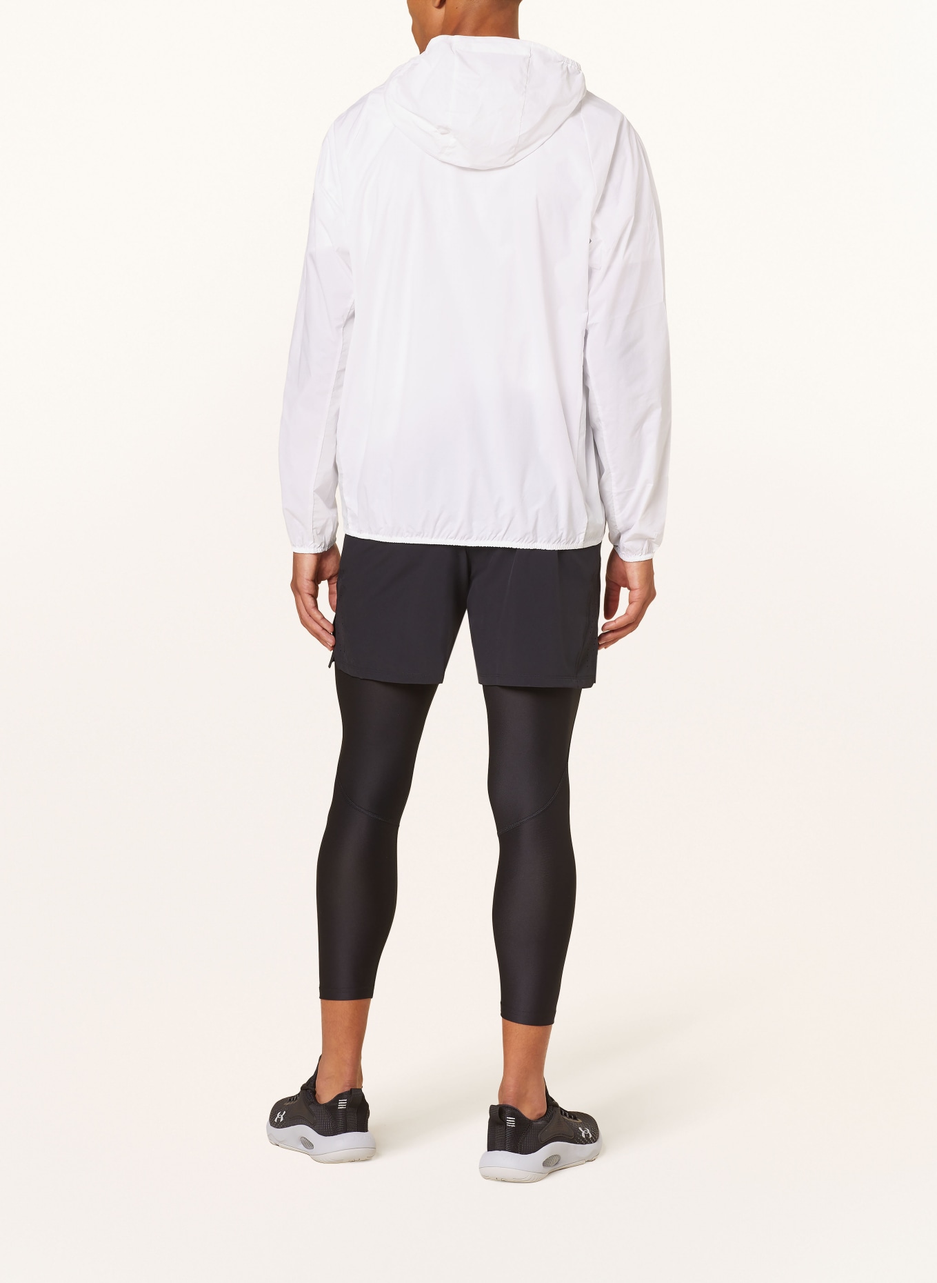 UNDER ARMOUR Running jacket UA, Color: WHITE/ BLUE GRAY (Image 3)