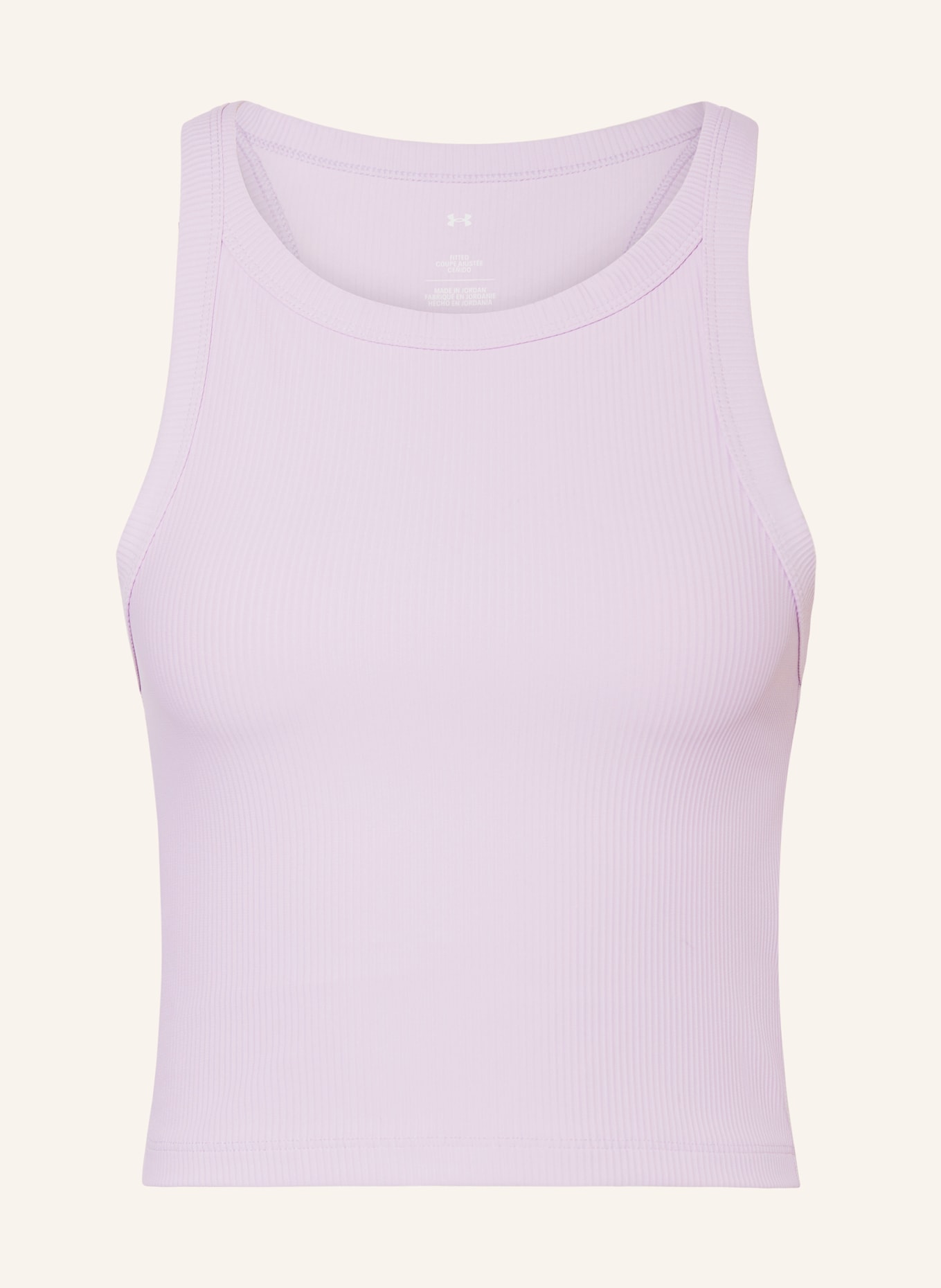 UNDER ARMOUR Cropped top MERIDIAN, Color: LIGHT PURPLE (Image 1)