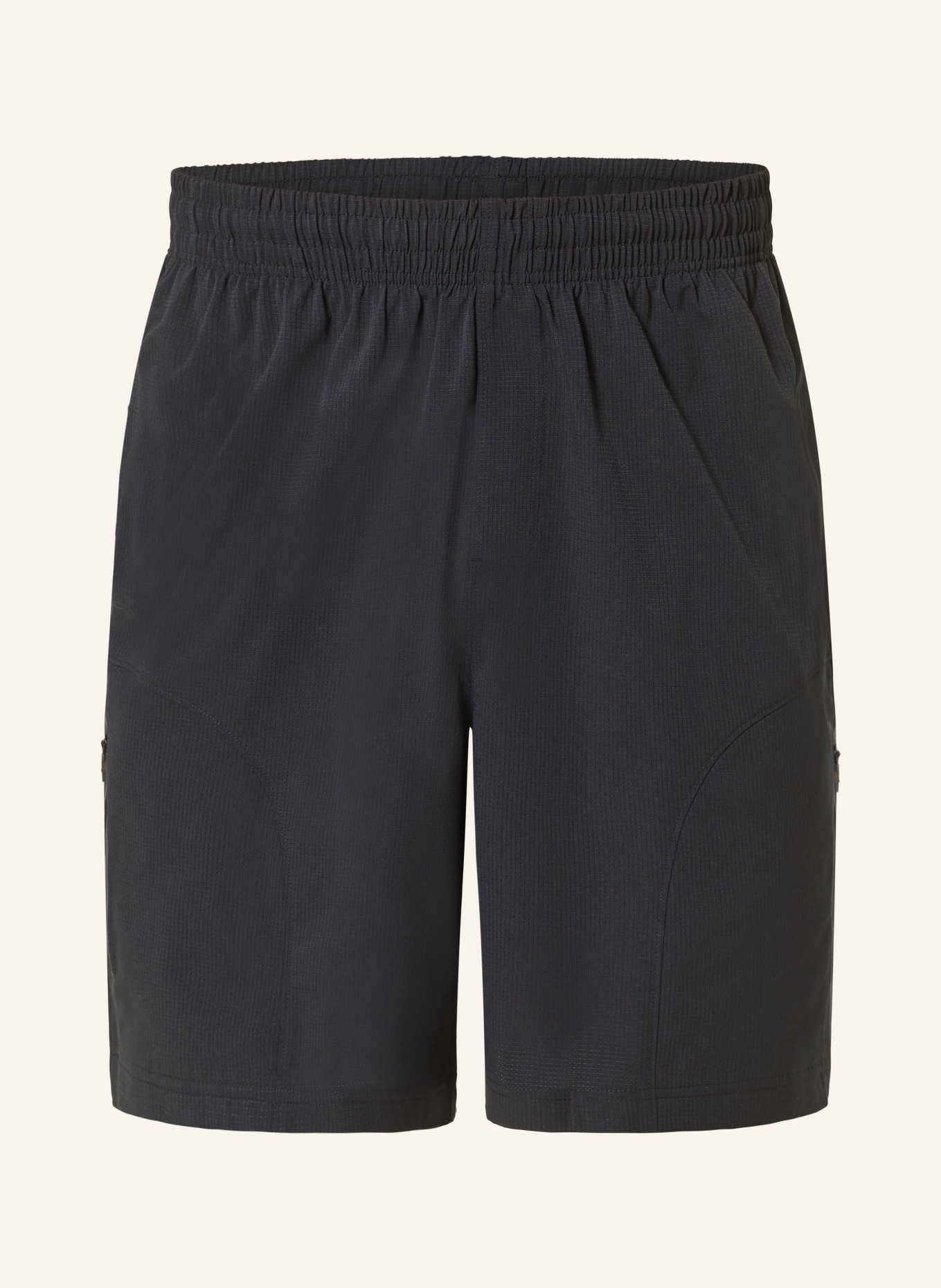 UNDER ARMOUR Shorts UNSTOPPABLE, Color: BLACK (Image 1)