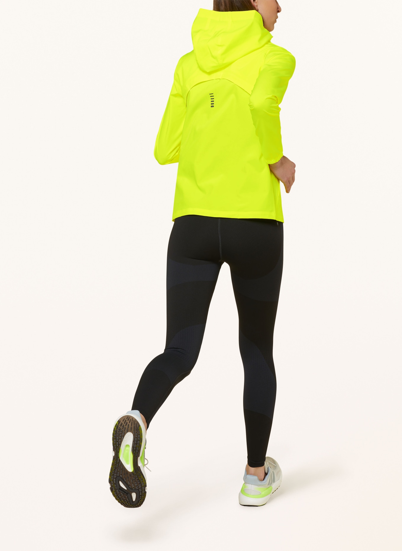 UNDER ARMOUR Running jacket OUTRUN THE STORM, Color: NEON YELLOW (Image 6)
