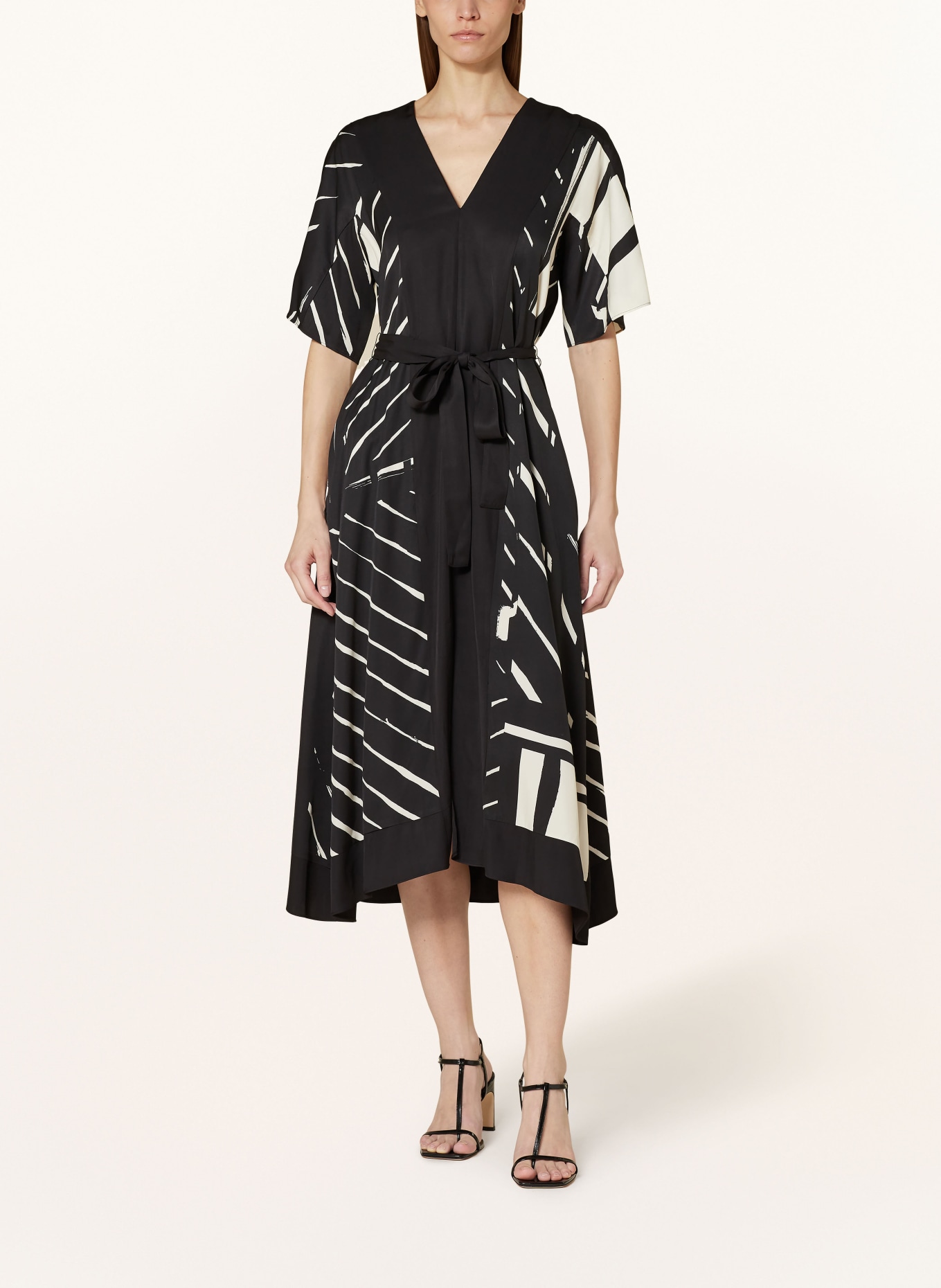 REISS Dress CAMI, Color: BLACK/ WHITE (Image 2)