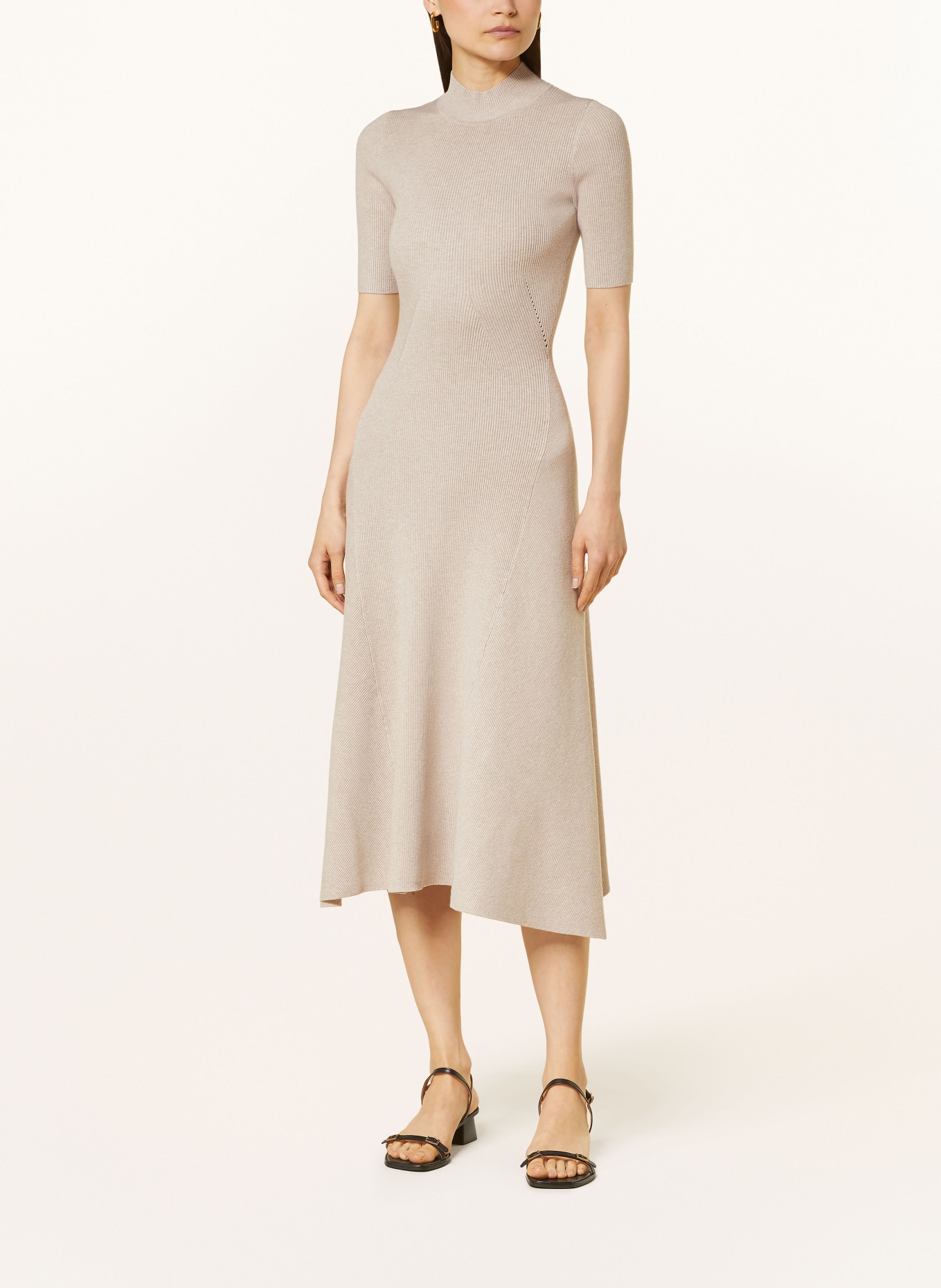 REISS Knit dress CAITLYN, Color: LIGHT BROWN (Image 2)