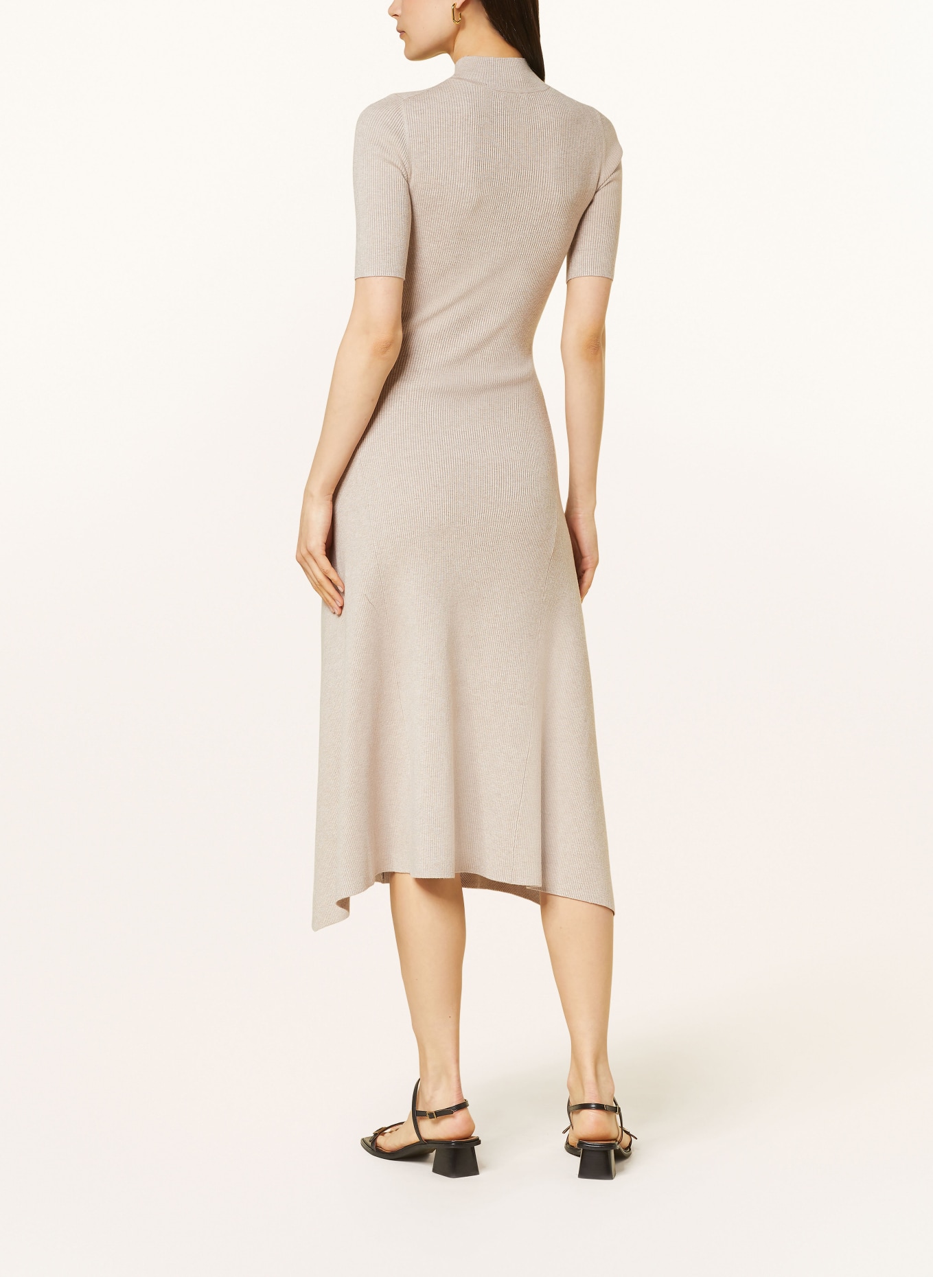 REISS Knit dress CAITLYN, Color: LIGHT BROWN (Image 3)