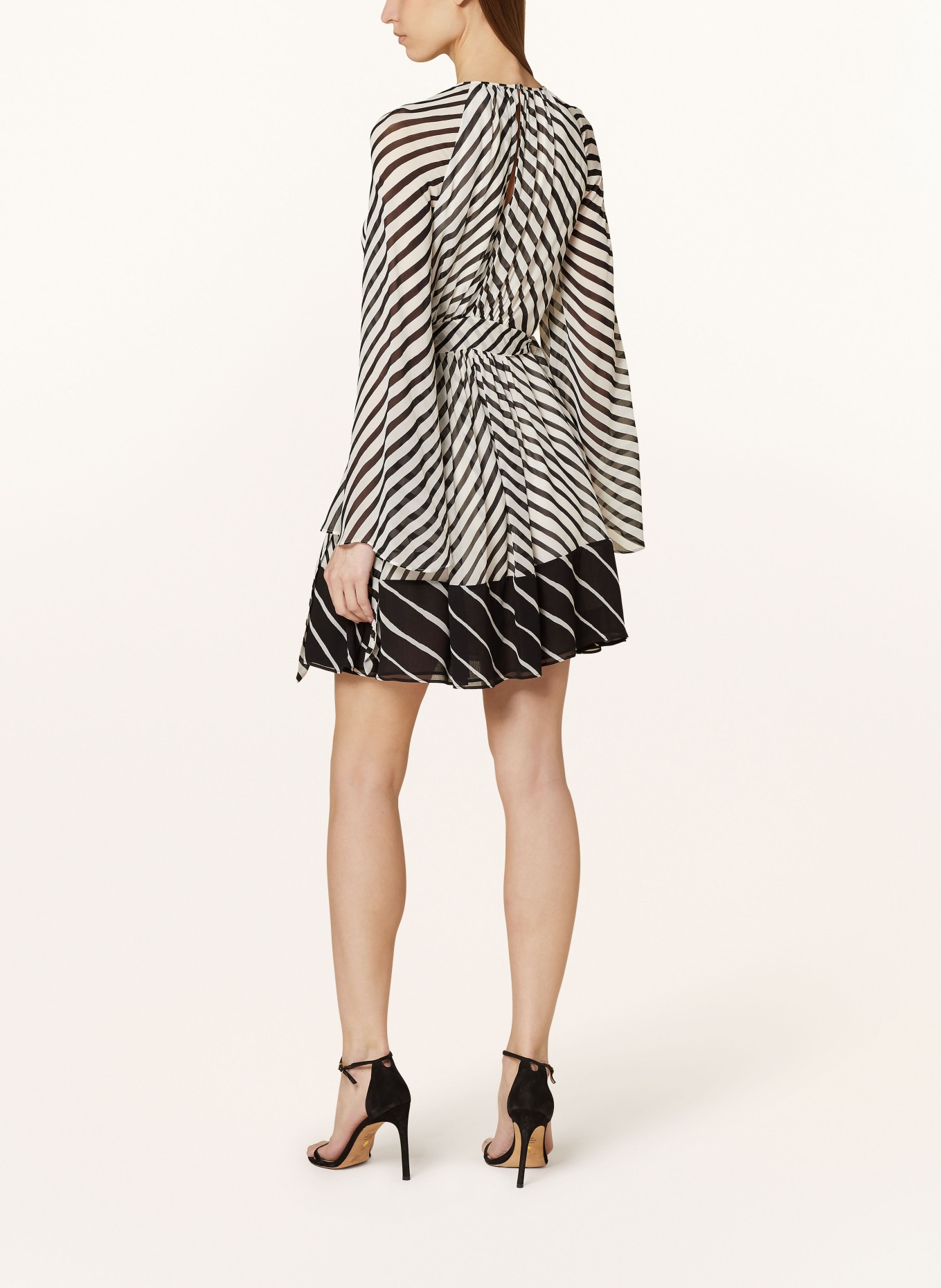 REISS Dress MINTY with cut-out, Color: BLACK/ WHITE (Image 3)