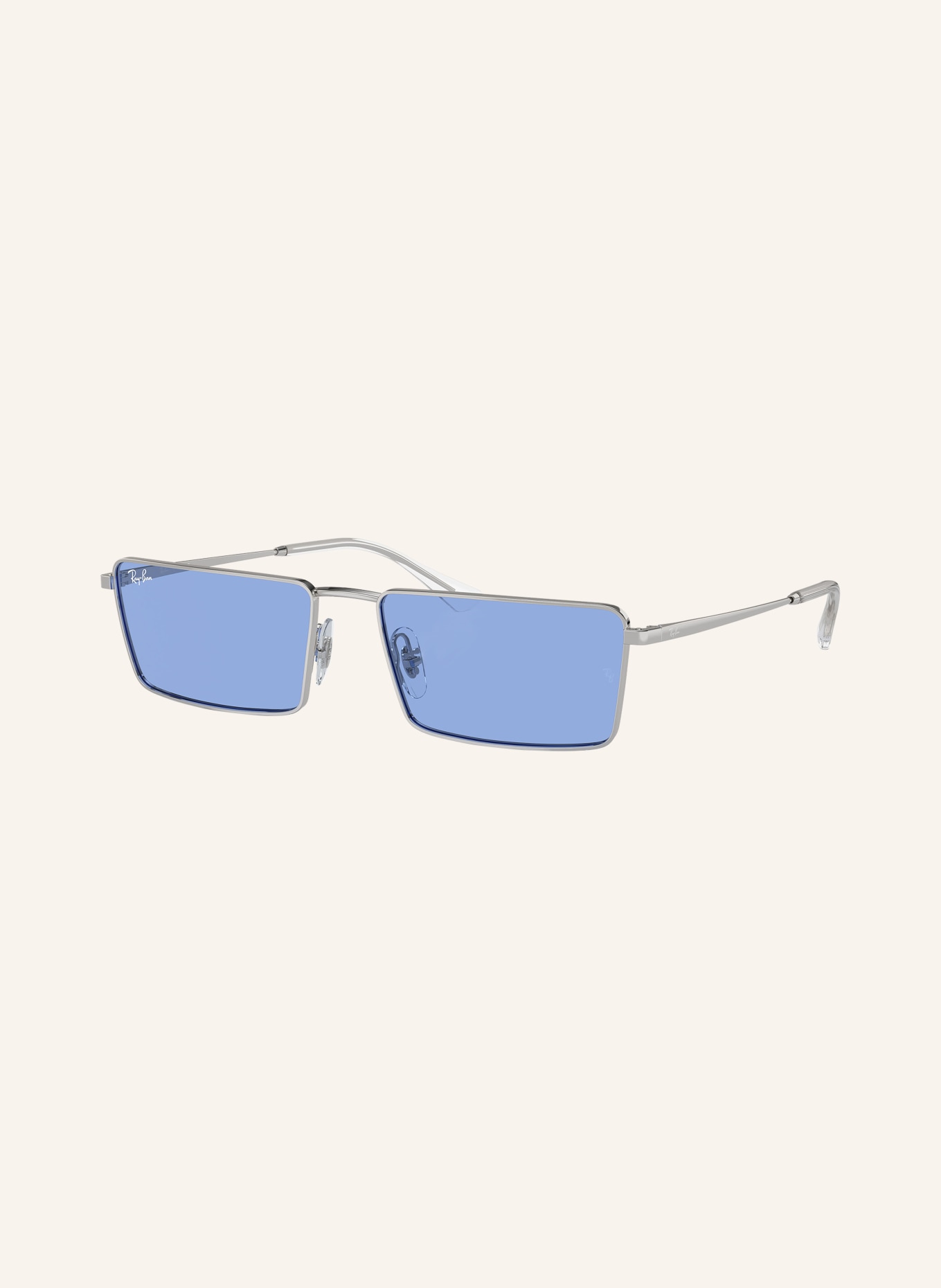 Ray-Ban Sunglasses RB3741 EMY, Color: 003/80 - SILVER/BLUE (Image 1)