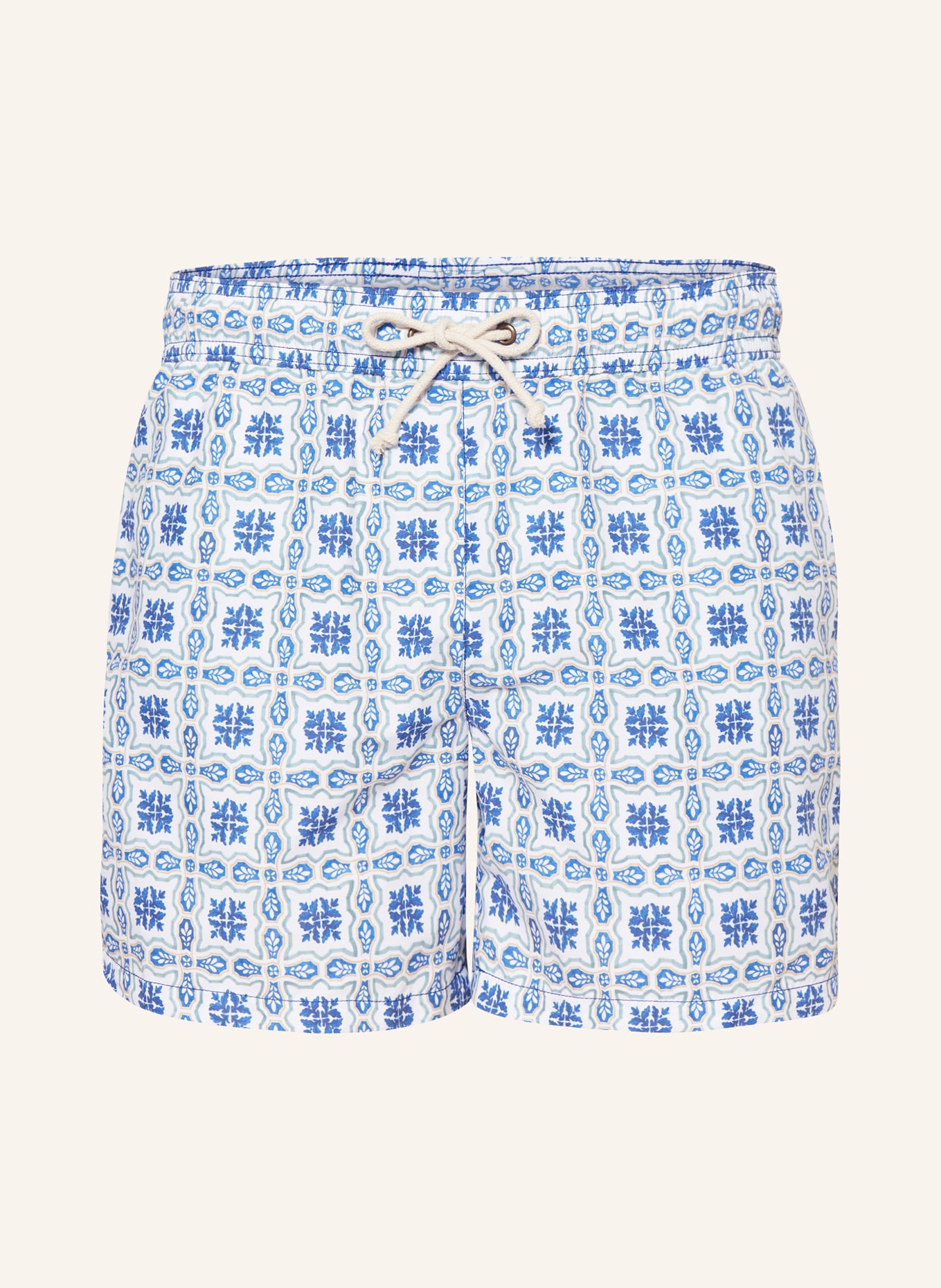 RIPA RIPA Swim Shorts TILE, Color: WHITE/ BLUE/ GREEN (Image 1)