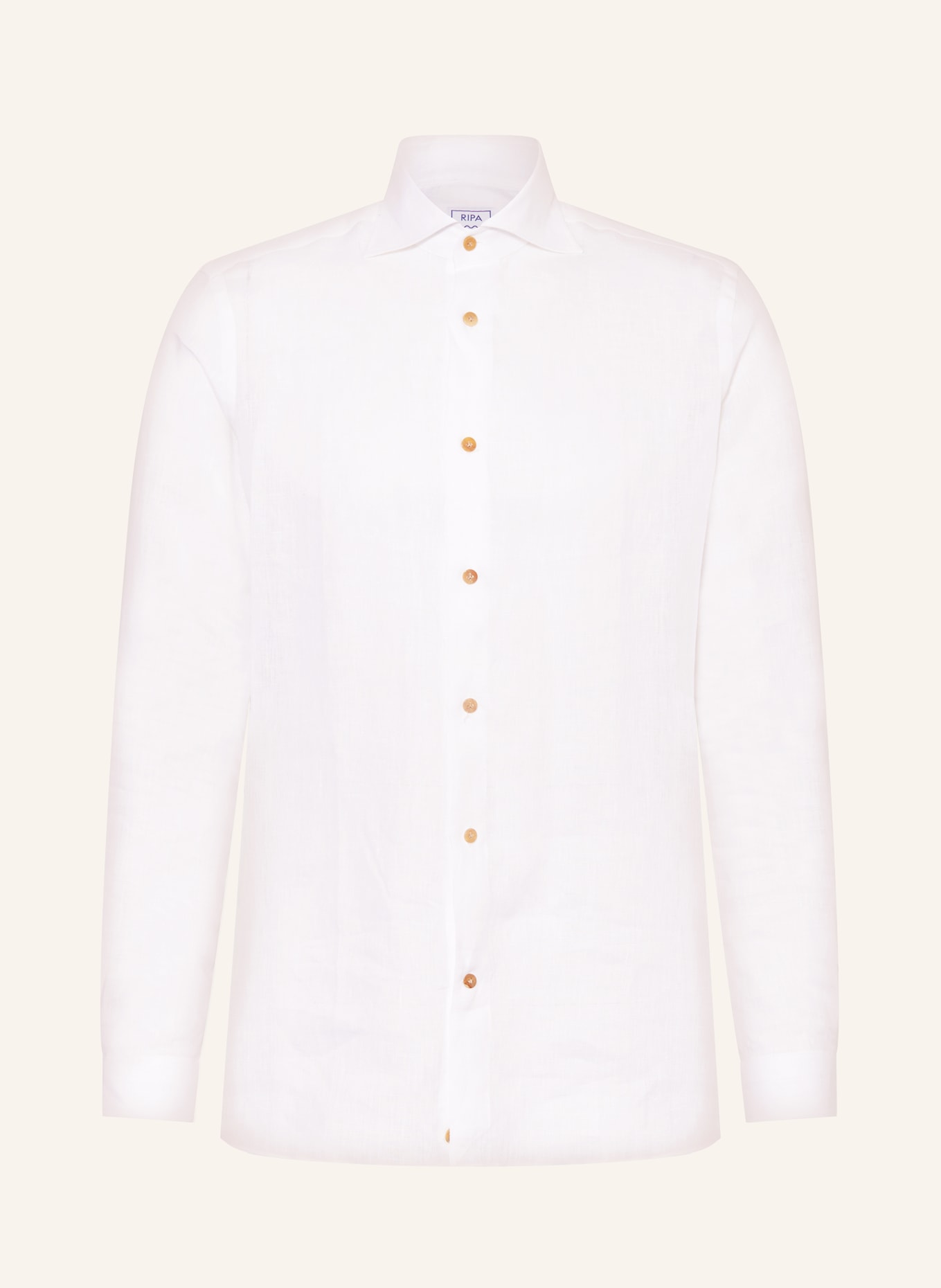 RIPA RIPA Linen shirt regular fit, Color: WHITE (Image 1)