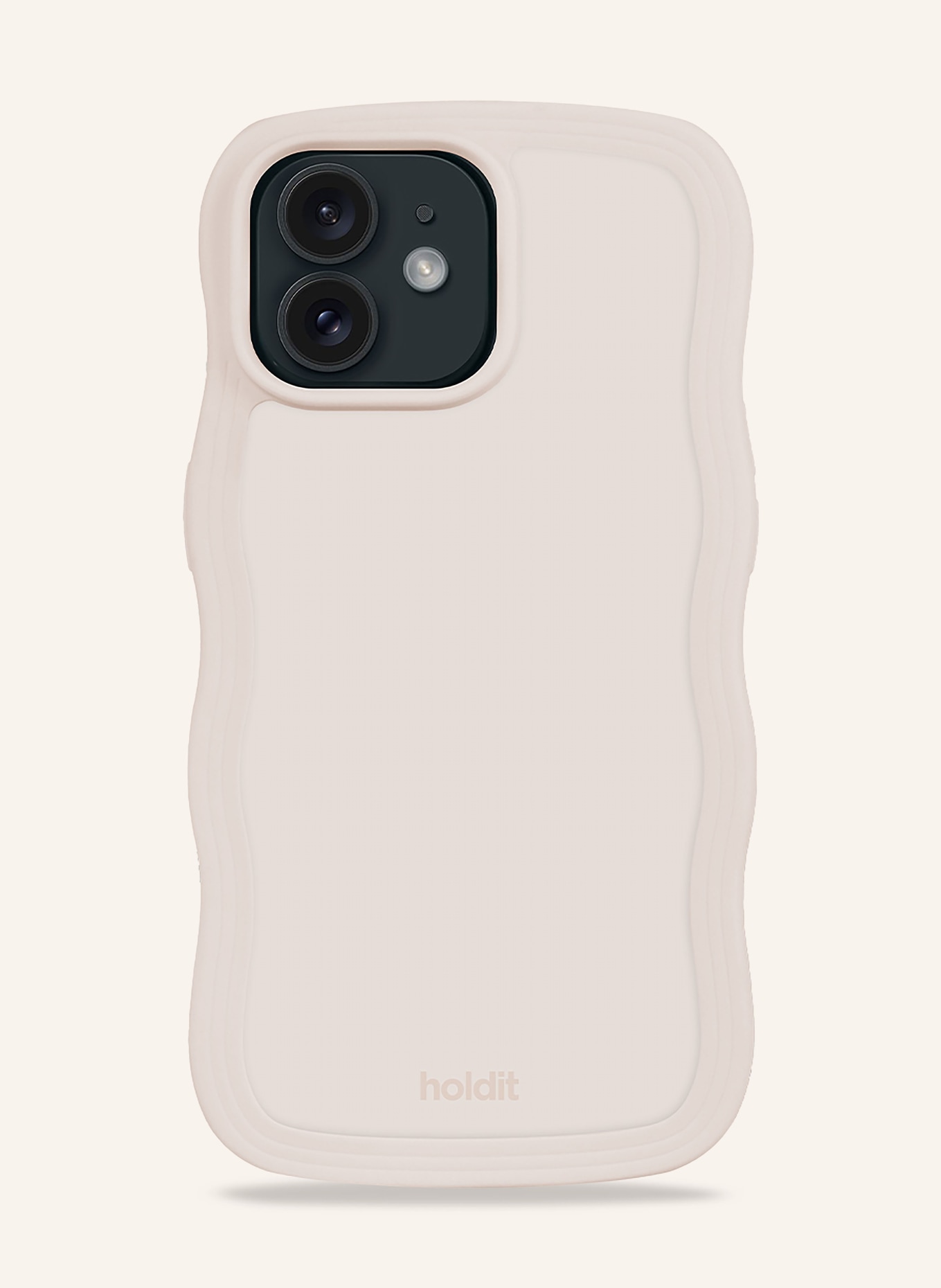 holdit Smartphone-Hülle WAVY, Farbe: CREME (Bild 1)