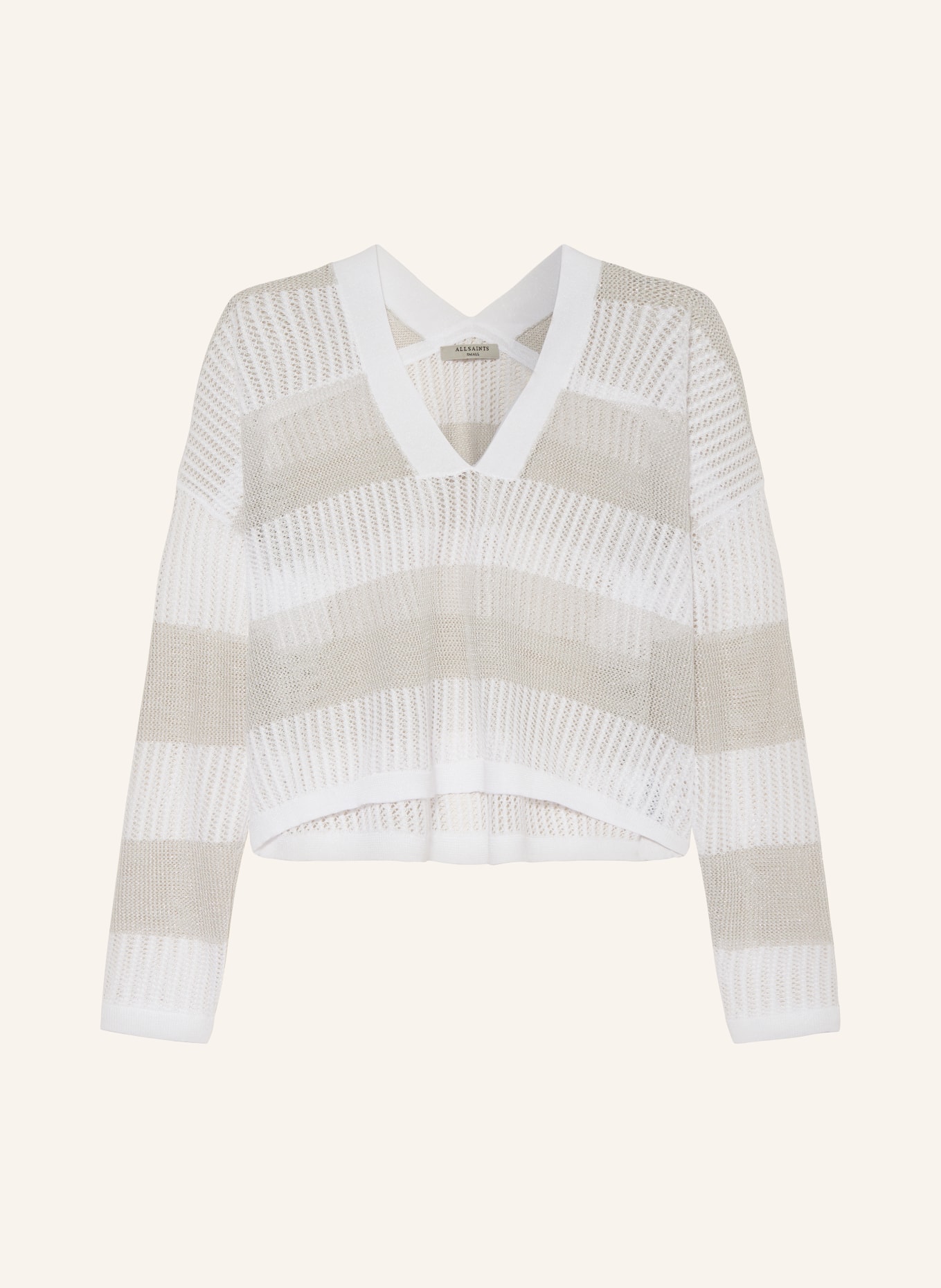 ALLSAINTS Sweater MISHA with glitter thread, Color: WHITE (Image 1)