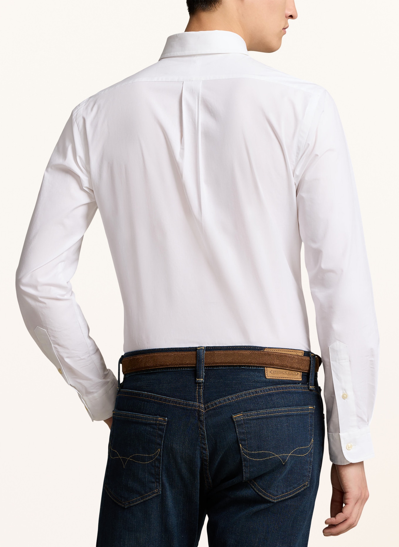 POLO RALPH LAUREN Shirt custom fit, Color: WHITE (Image 3)