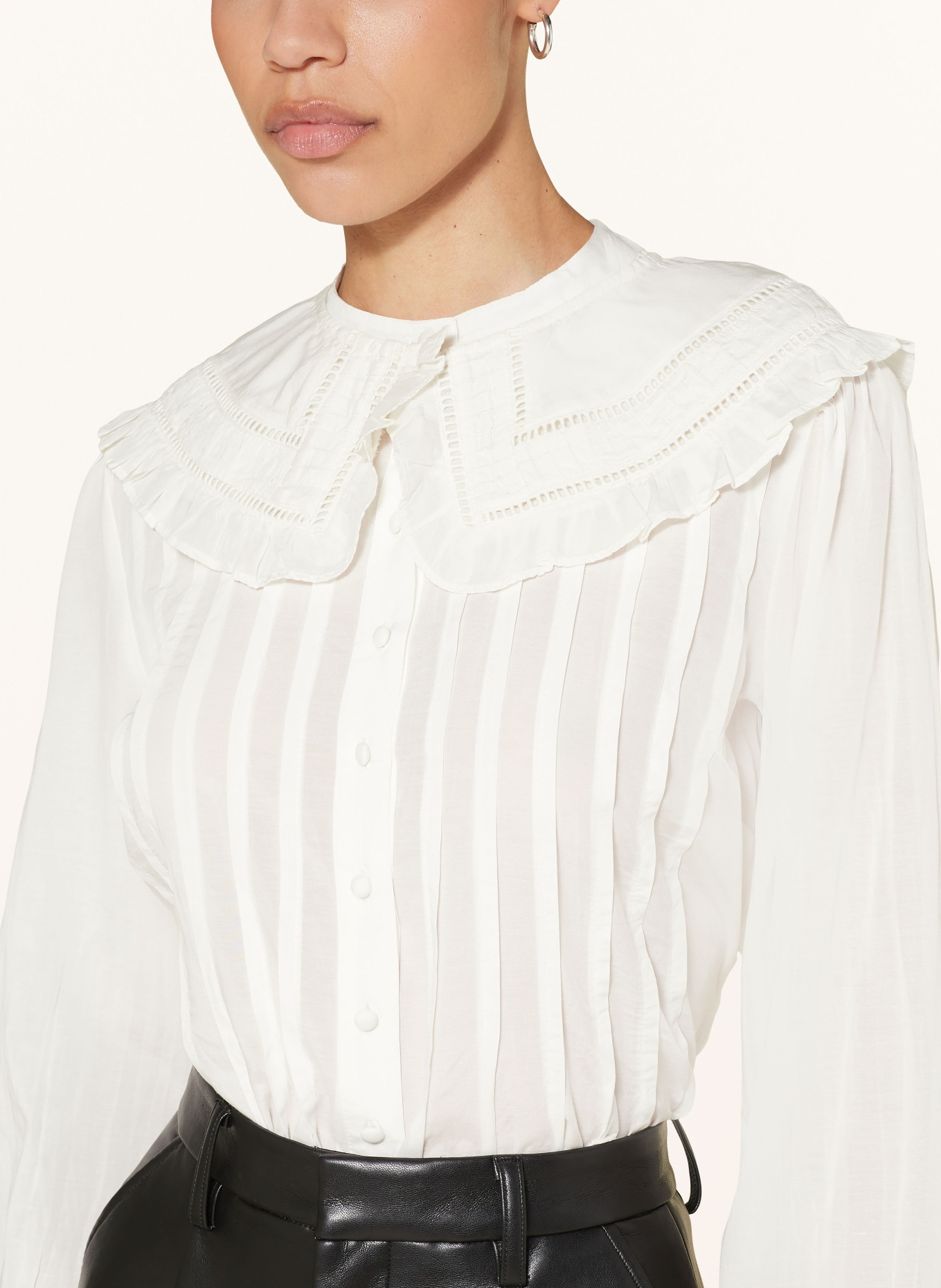 ALLSAINTS Shirt blouse OLEA, Color: WHITE (Image 4)