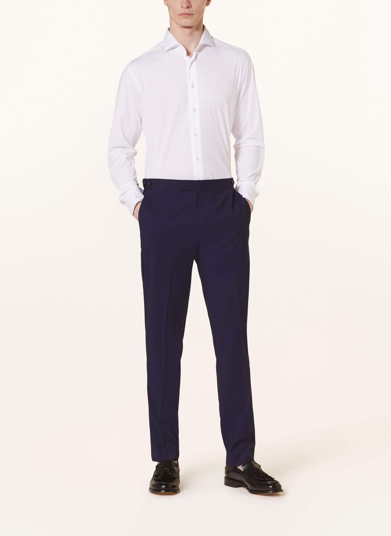 REISS Spodnie garniturowe DESTINY slim fit, Kolor: 30 navy (Obrazek 3)