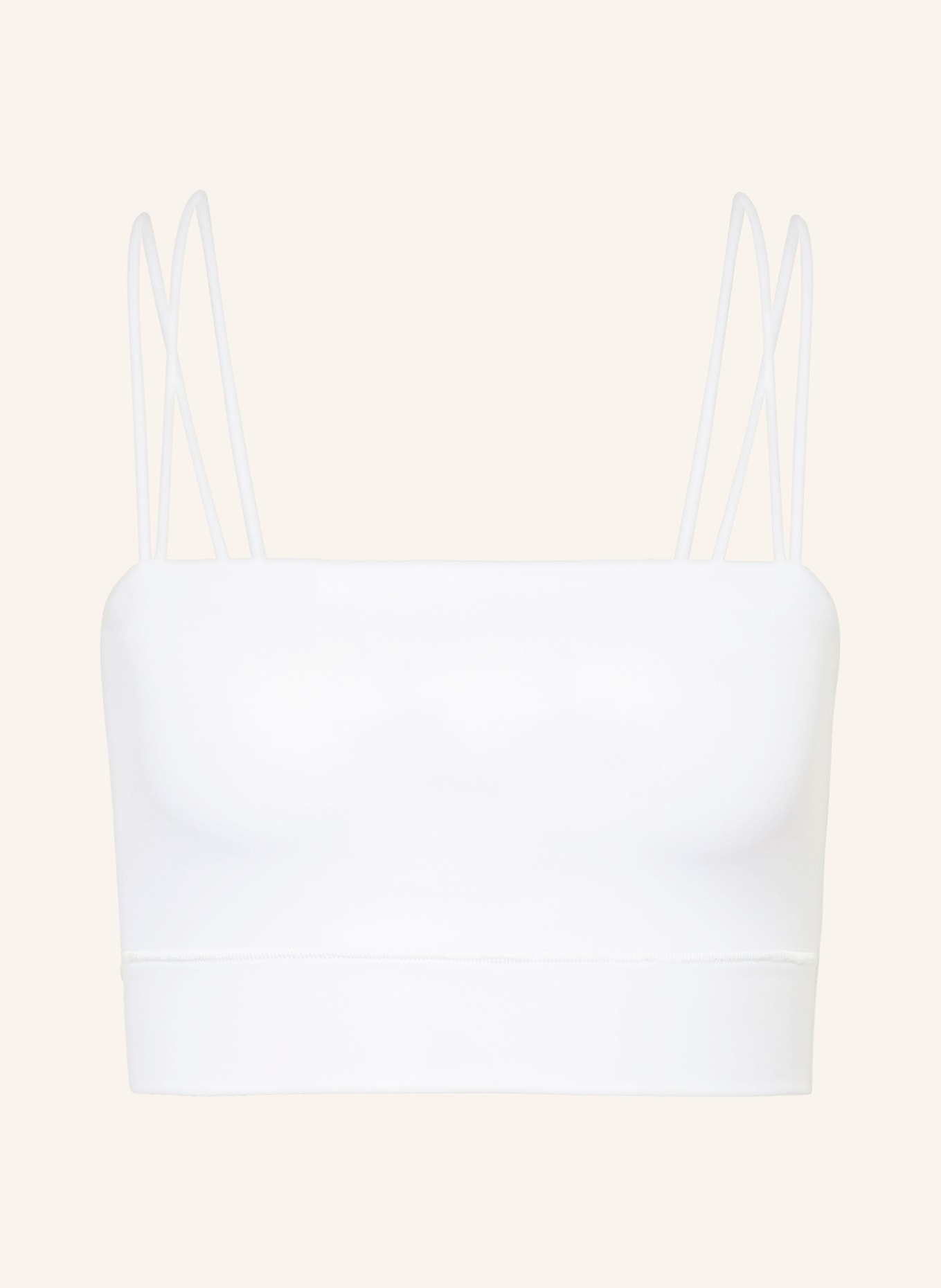 VIKTORIA LOUISE Bandeau bikini top THE ONE, Color: WHITE (Image 1)