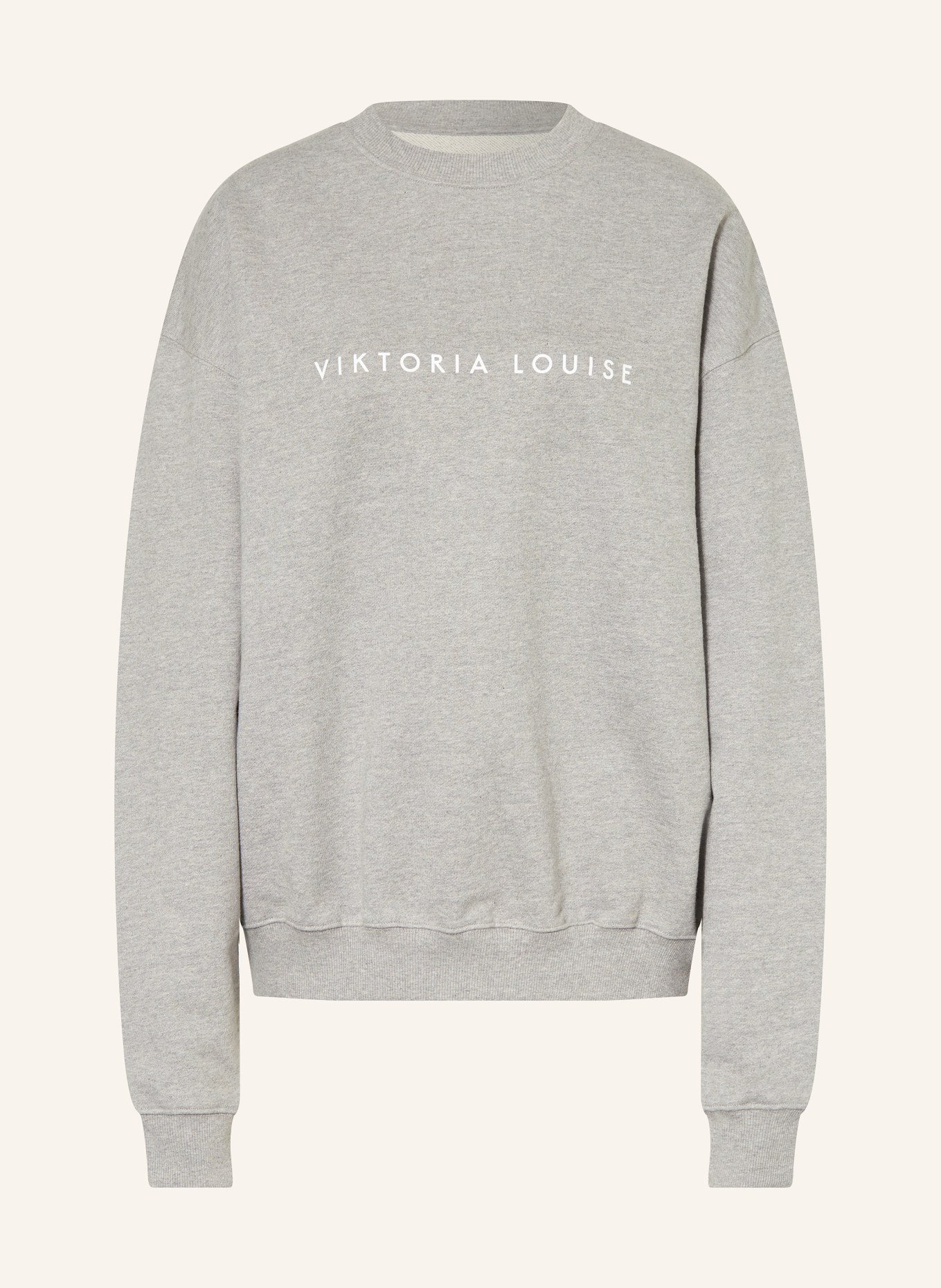 VIKTORIA LOUISE Oversized mikina THE ACTIVEWAER SWEATER, Barva: ŠEDÁ (Obrázek 1)