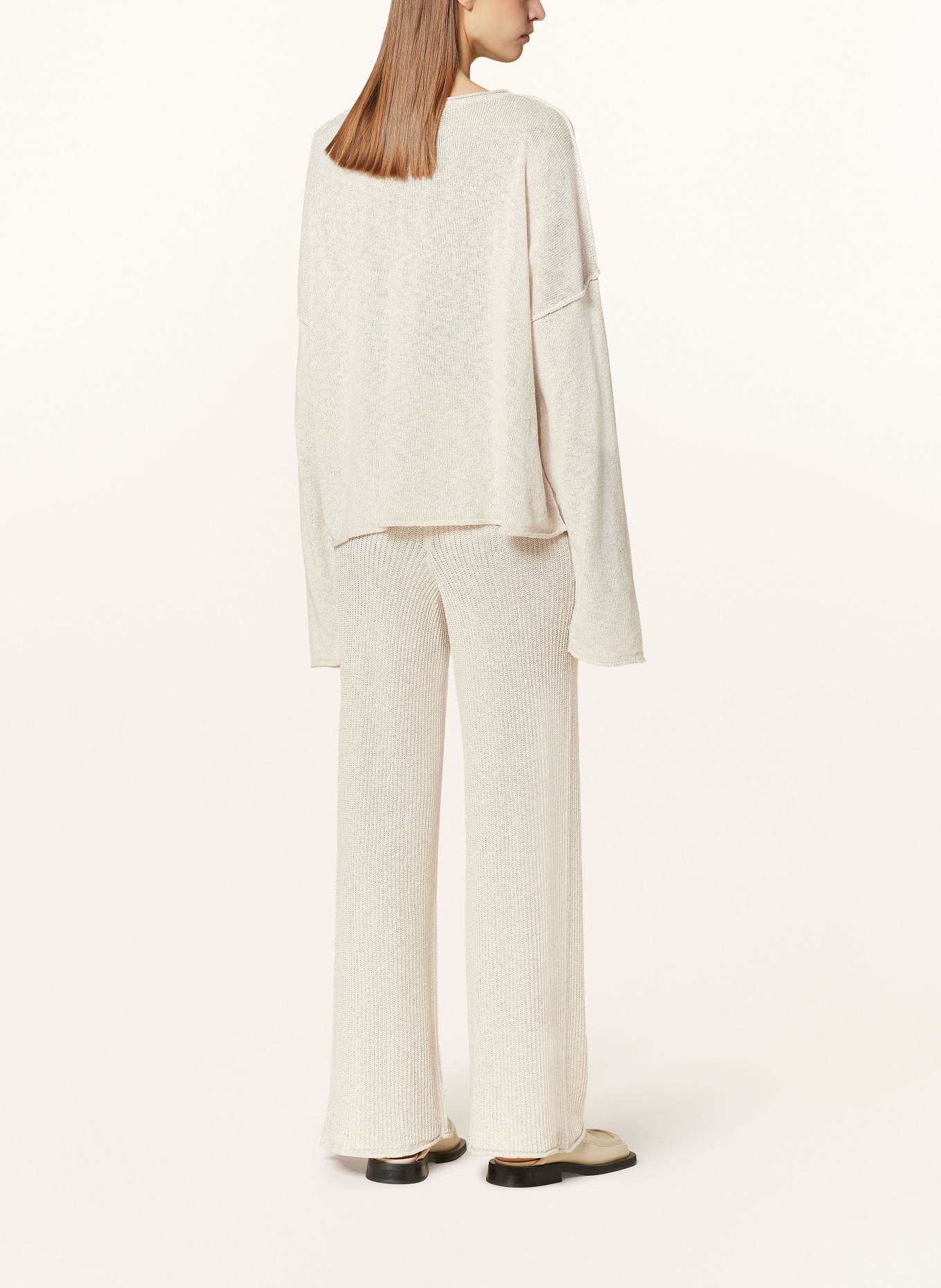 by Aylin Koenig Sweater MILEY with linen, Color: ECRU/ CREAM (Image 3)