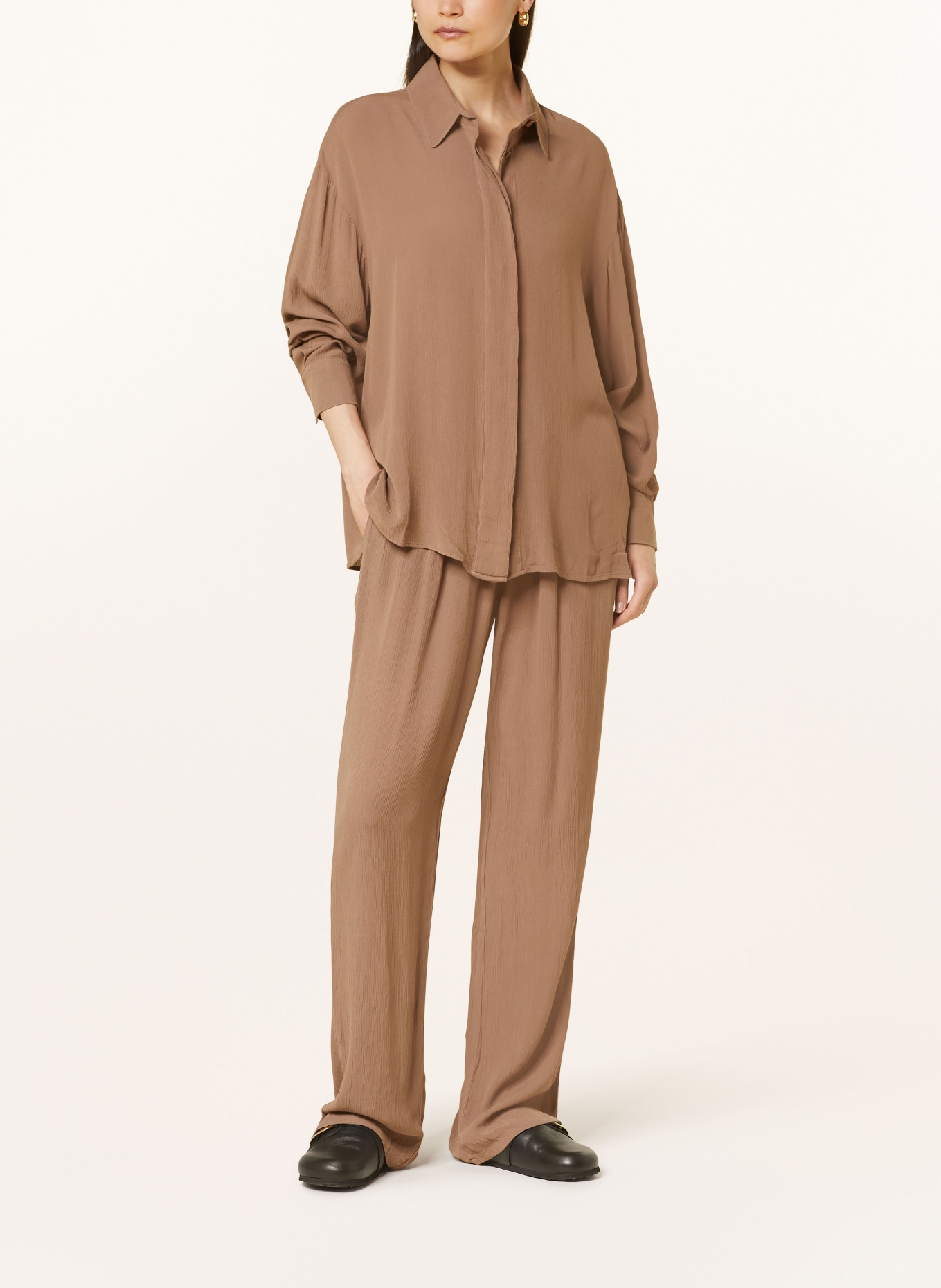 by Aylin Koenig Shirt blouse CAREN, Color: BROWN (Image 2)