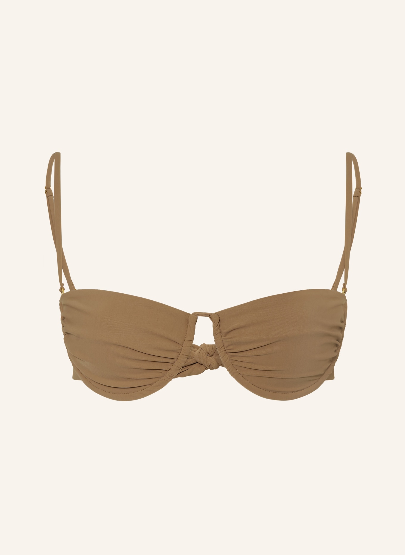 by Aylin Koenig Underwired bikini top NORI, Color: BROWN (Image 1)
