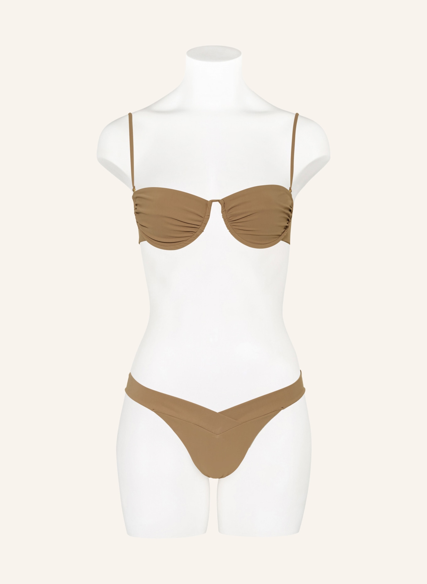 by Aylin Koenig Underwired bikini top NORI, Color: BROWN (Image 2)
