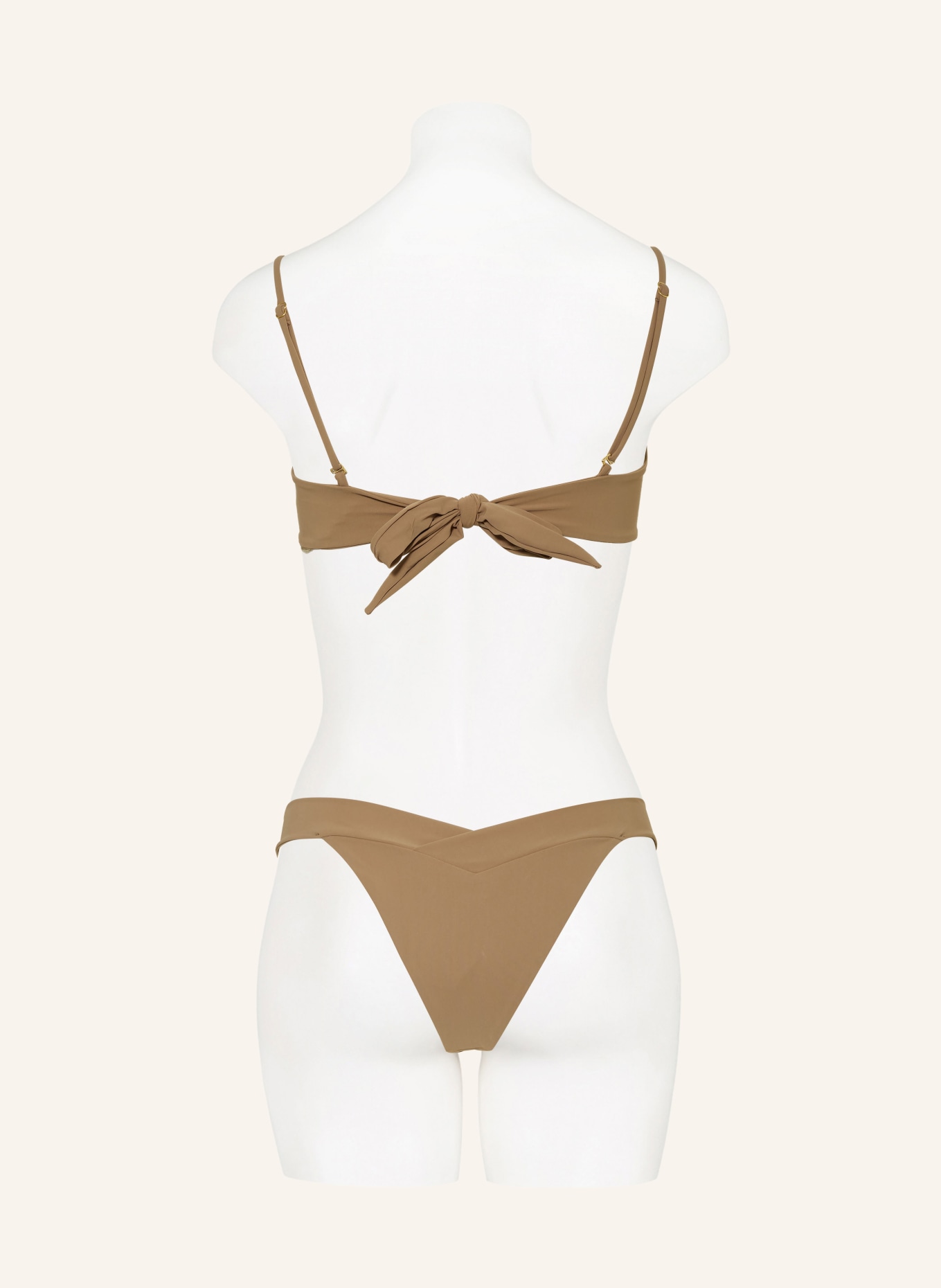 by Aylin Koenig Underwired bikini top NORI, Color: BROWN (Image 3)