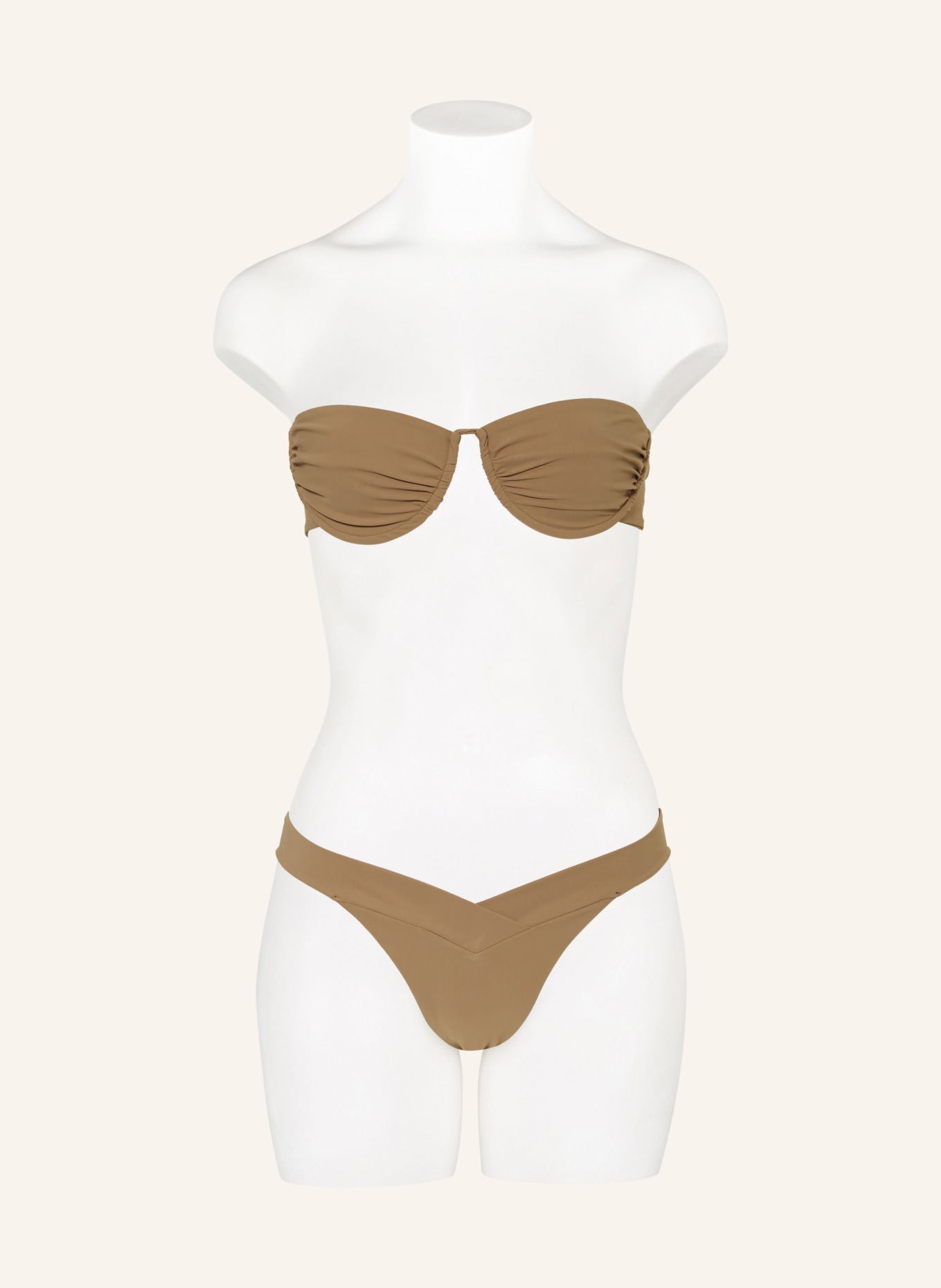 by Aylin Koenig Underwired bikini top NORI, Color: BROWN (Image 4)