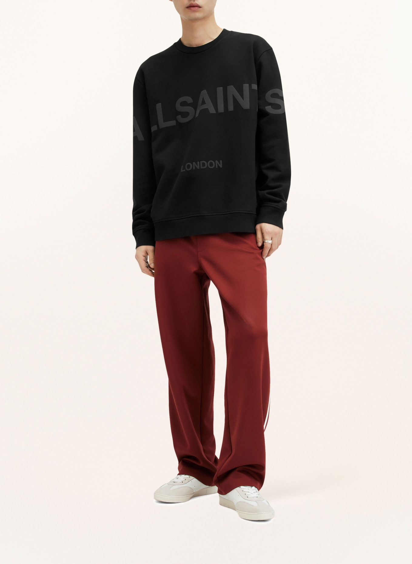 ALLSAINTS Sweatshirt BIGGY, Color: BLACK (Image 2)
