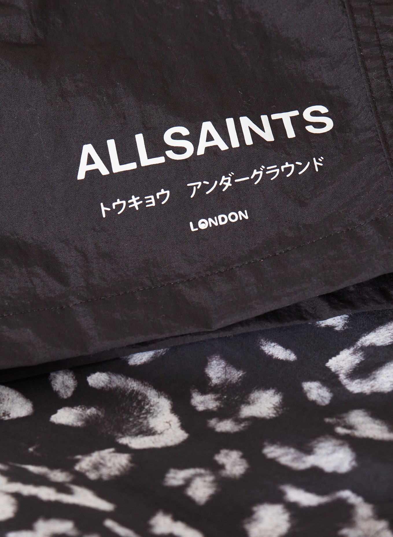 ALLSAINTS 2-pack swim shorts LANI, Color: BLACK/ WHITE (Image 3)