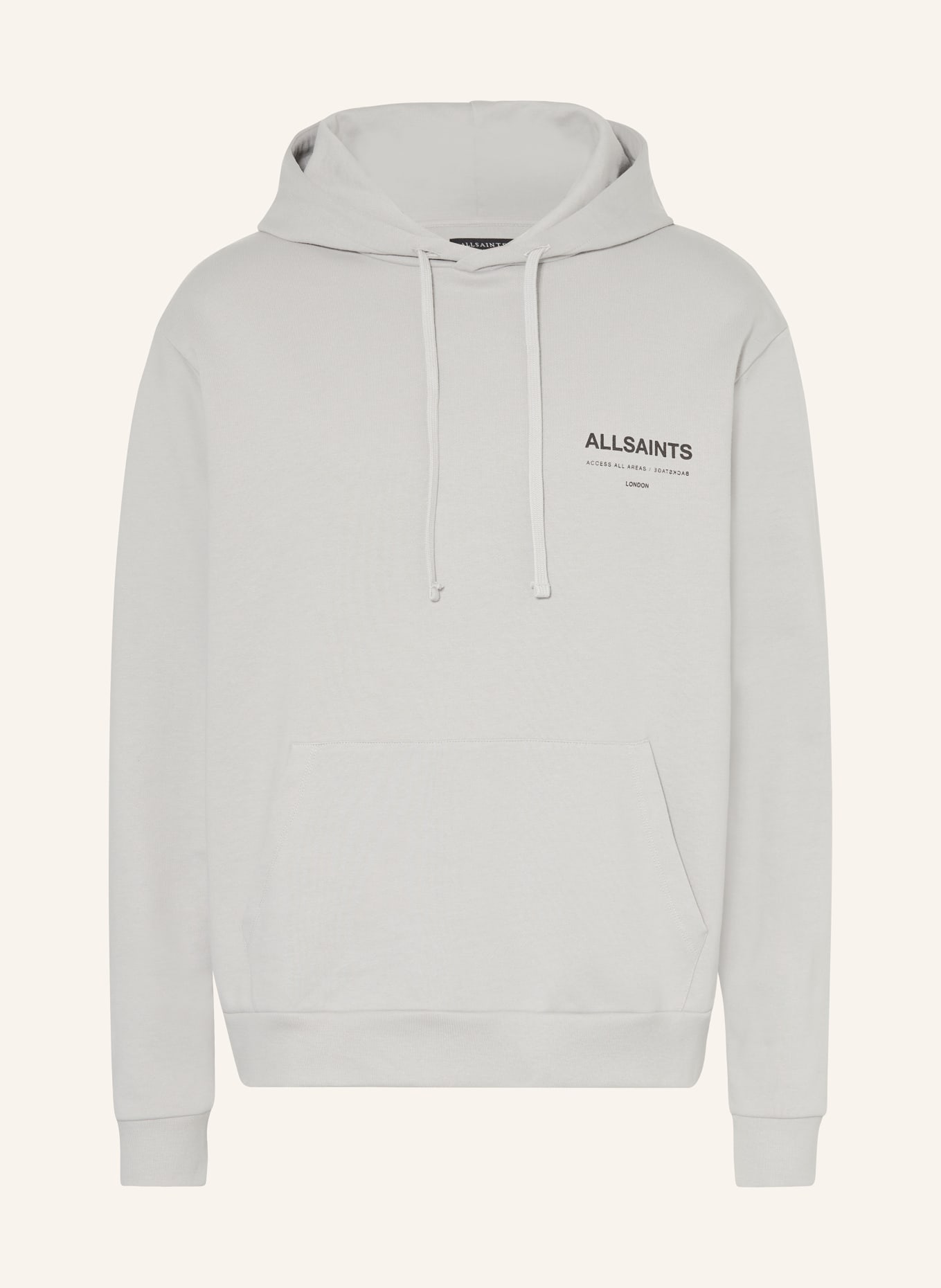 ALLSAINTS Hoodie ACCESS OTH, Color: GRAY (Image 1)