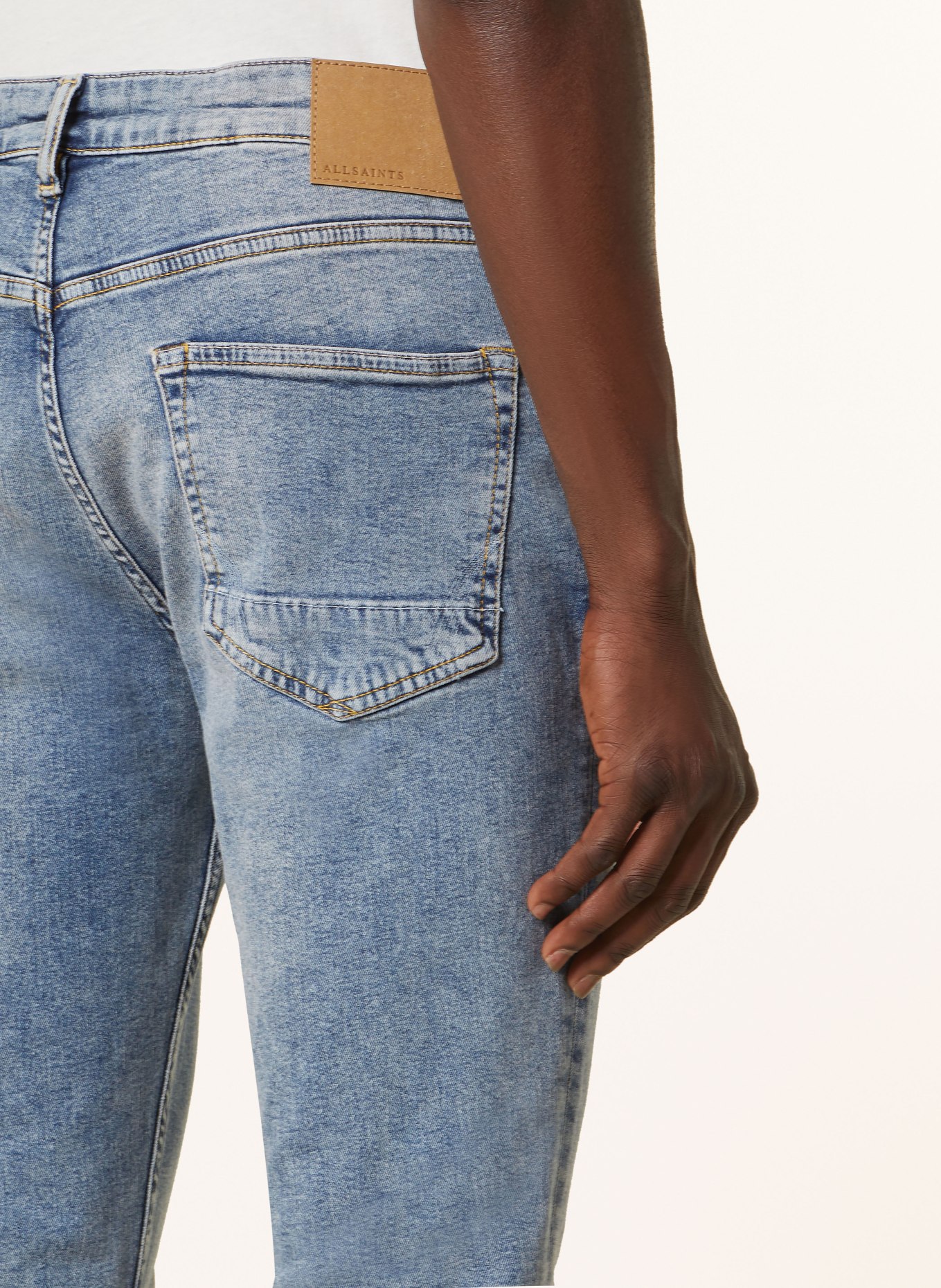 ALLSAINTS Skinny Jeans CIGARETTE Slim Fit, Farbe: 2824 Indigo Blue (Bild 6)