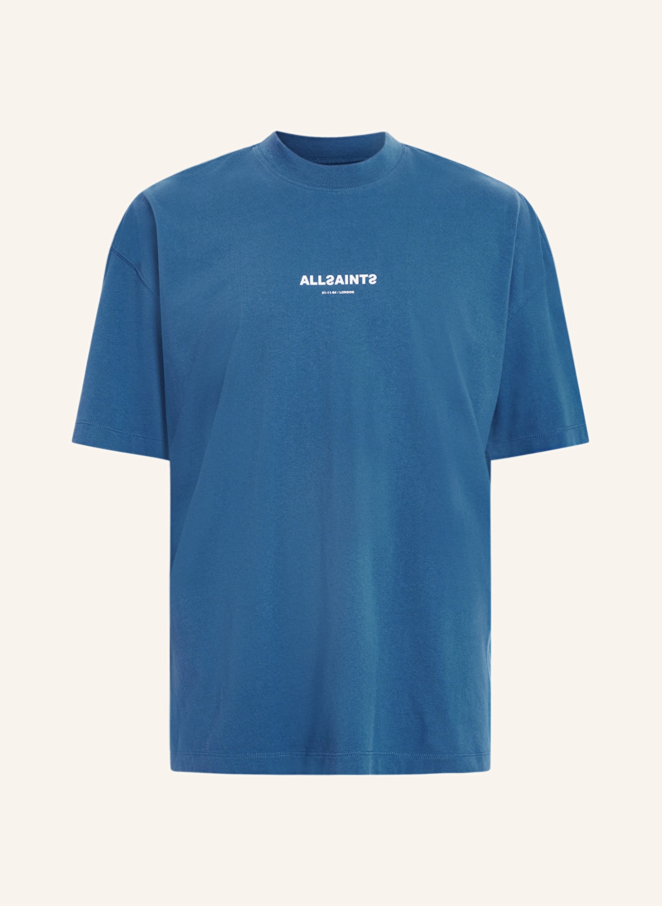ALLSAINTS T-shirt SUBVERSE, Kolor: NIEBIESKI (Obrazek 1)