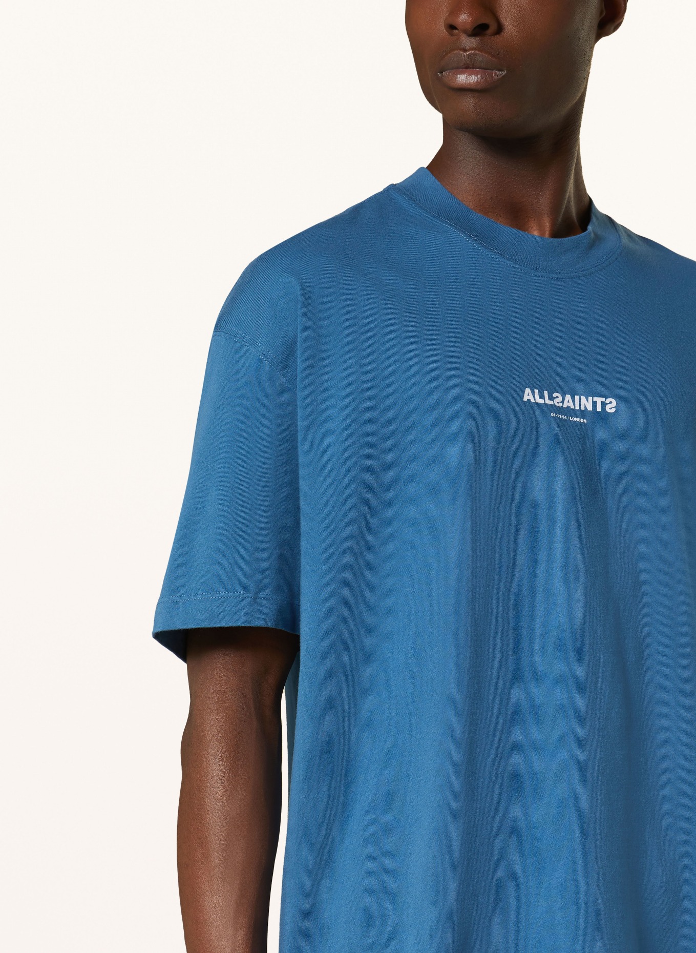 ALLSAINTS T-shirt SUBVERSE, Kolor: NIEBIESKI (Obrazek 4)