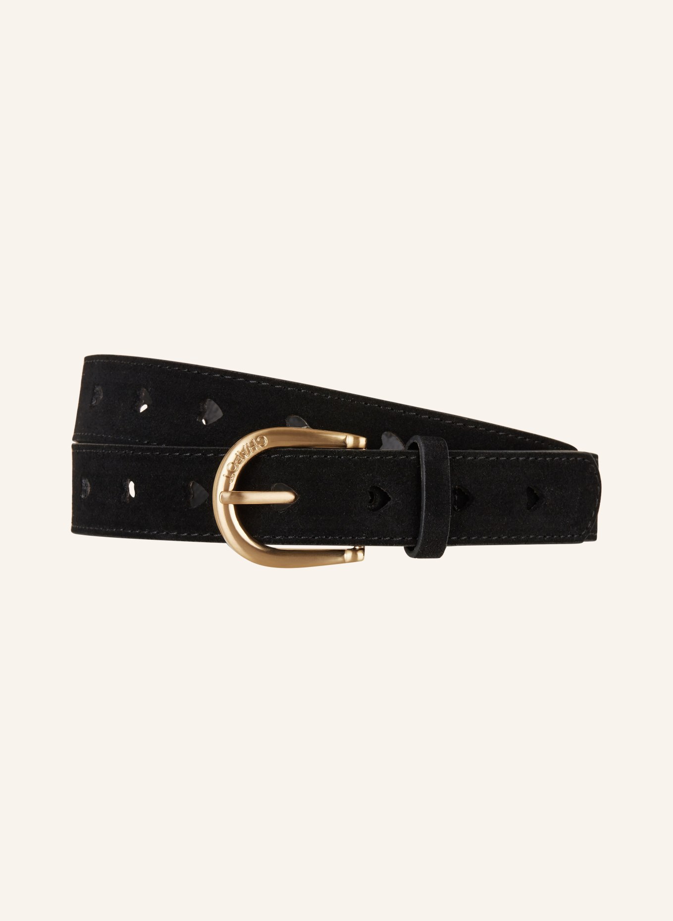 FABIENNE CHAPOT Leather belt, Color: BLACK (Image 1)