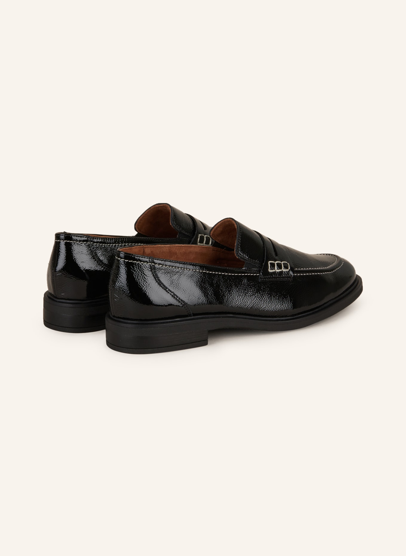 paul green Penny loafers, Color: BLACK (Image 2)