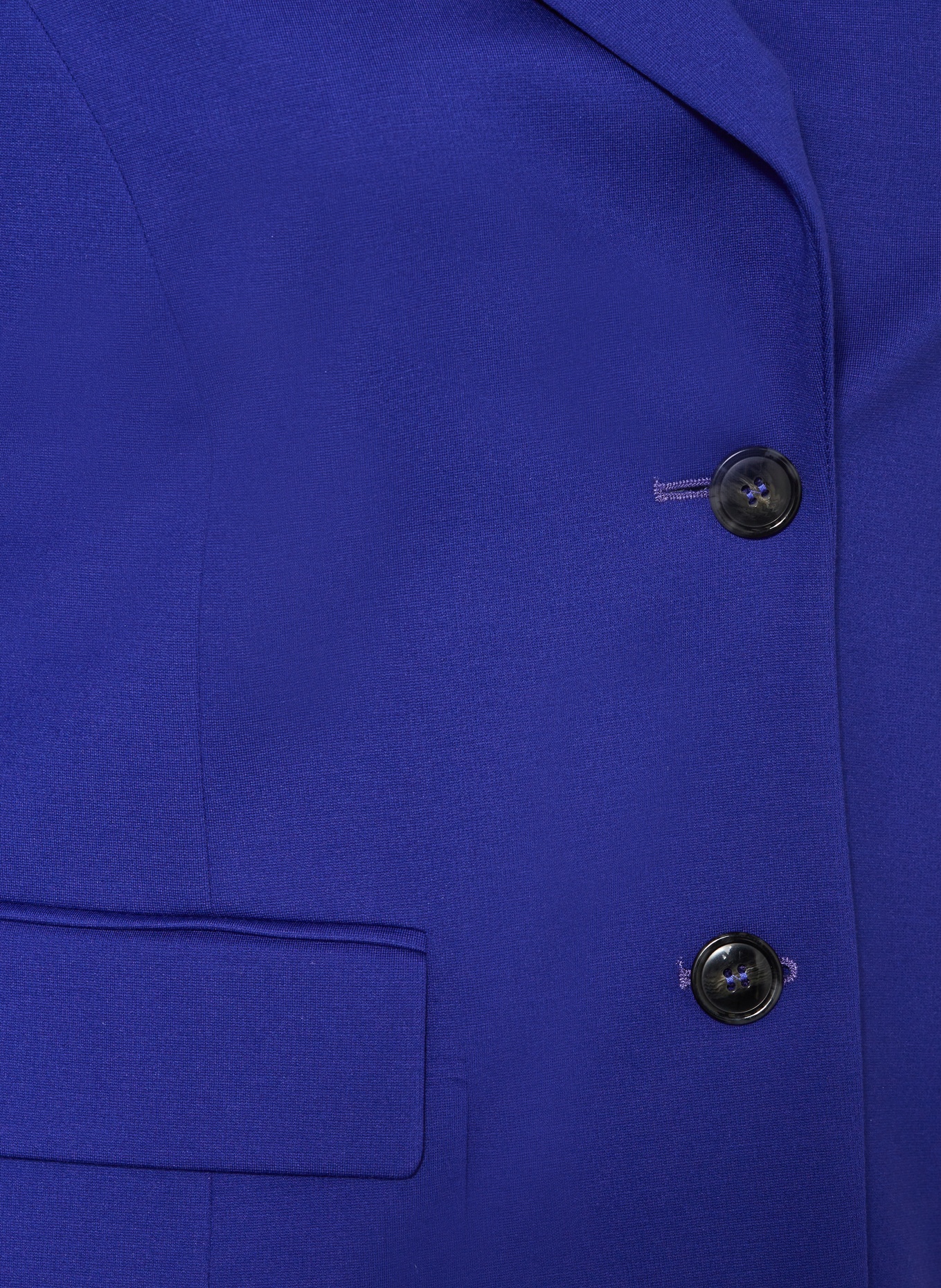 MARINA RINALDI PERSONA Jersey blazer ELEONOR, Color: BLUE (Image 3)